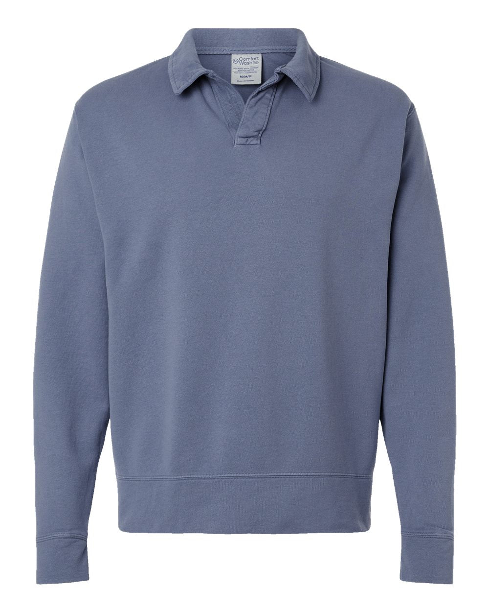 Key West Embroidered Collared Sweatshirt (Mrs. Nash's Ashes)