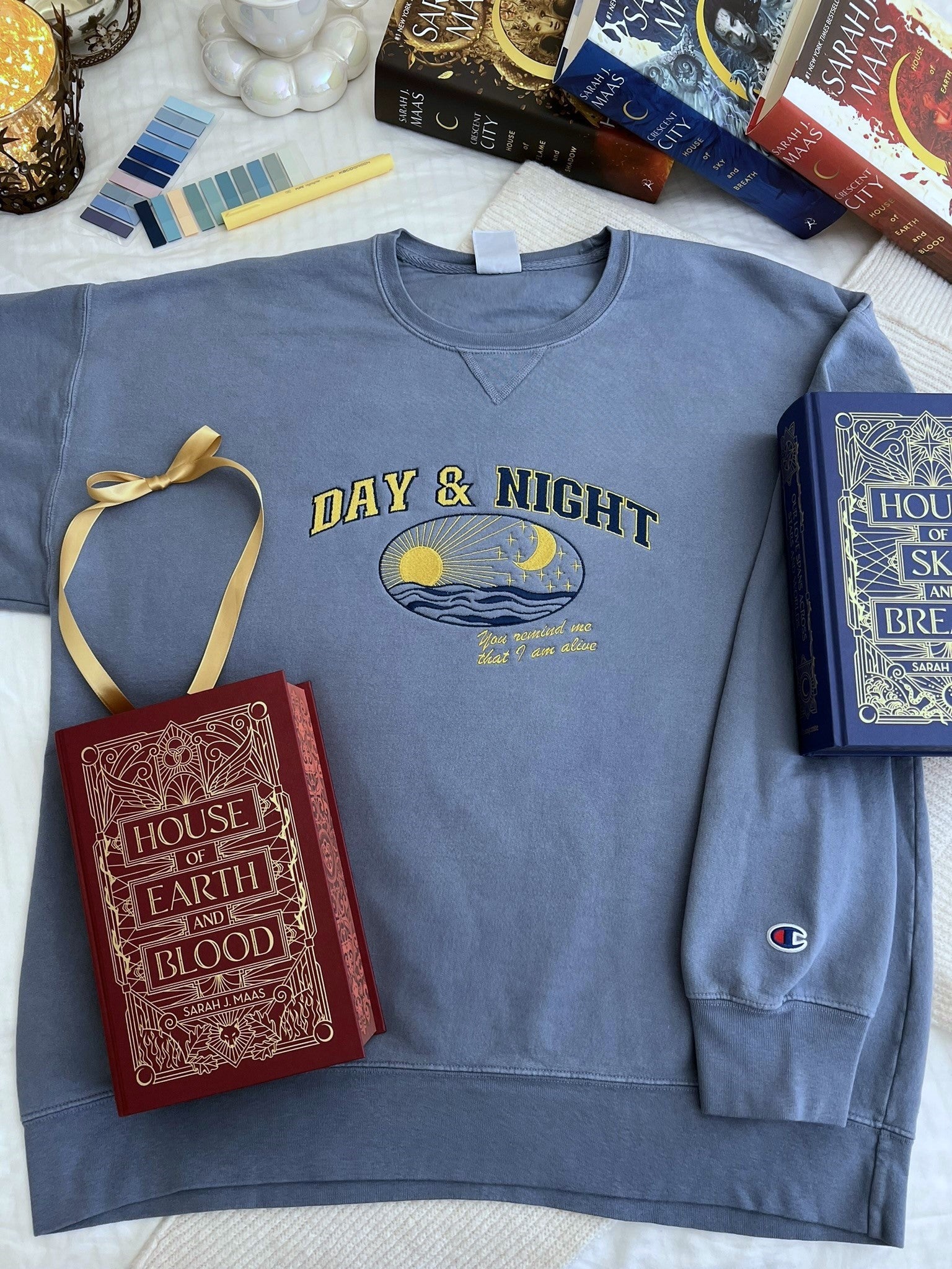 Day & Night Crewneck (Crescent City)