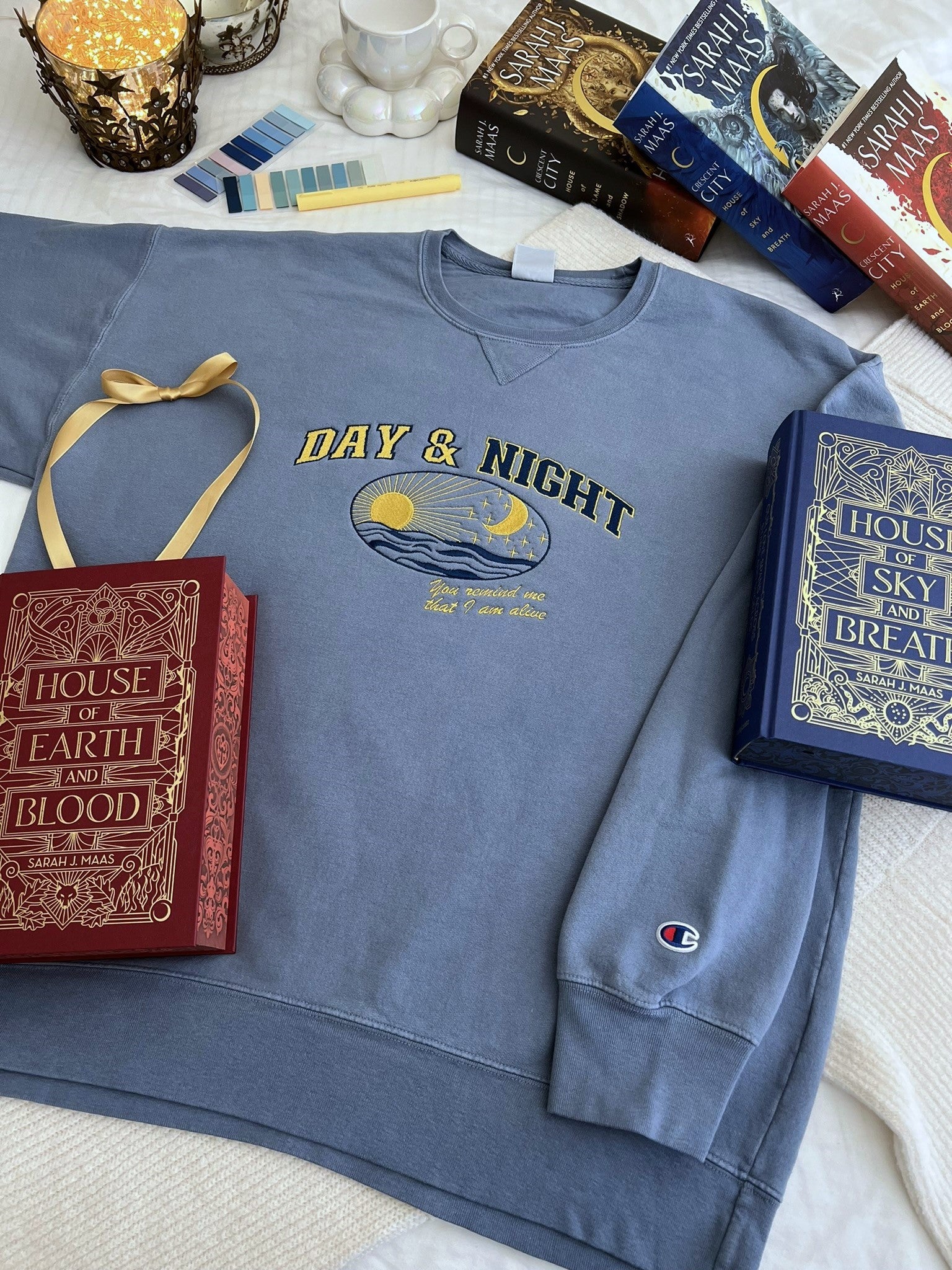 Day & Night Crewneck (Crescent City)