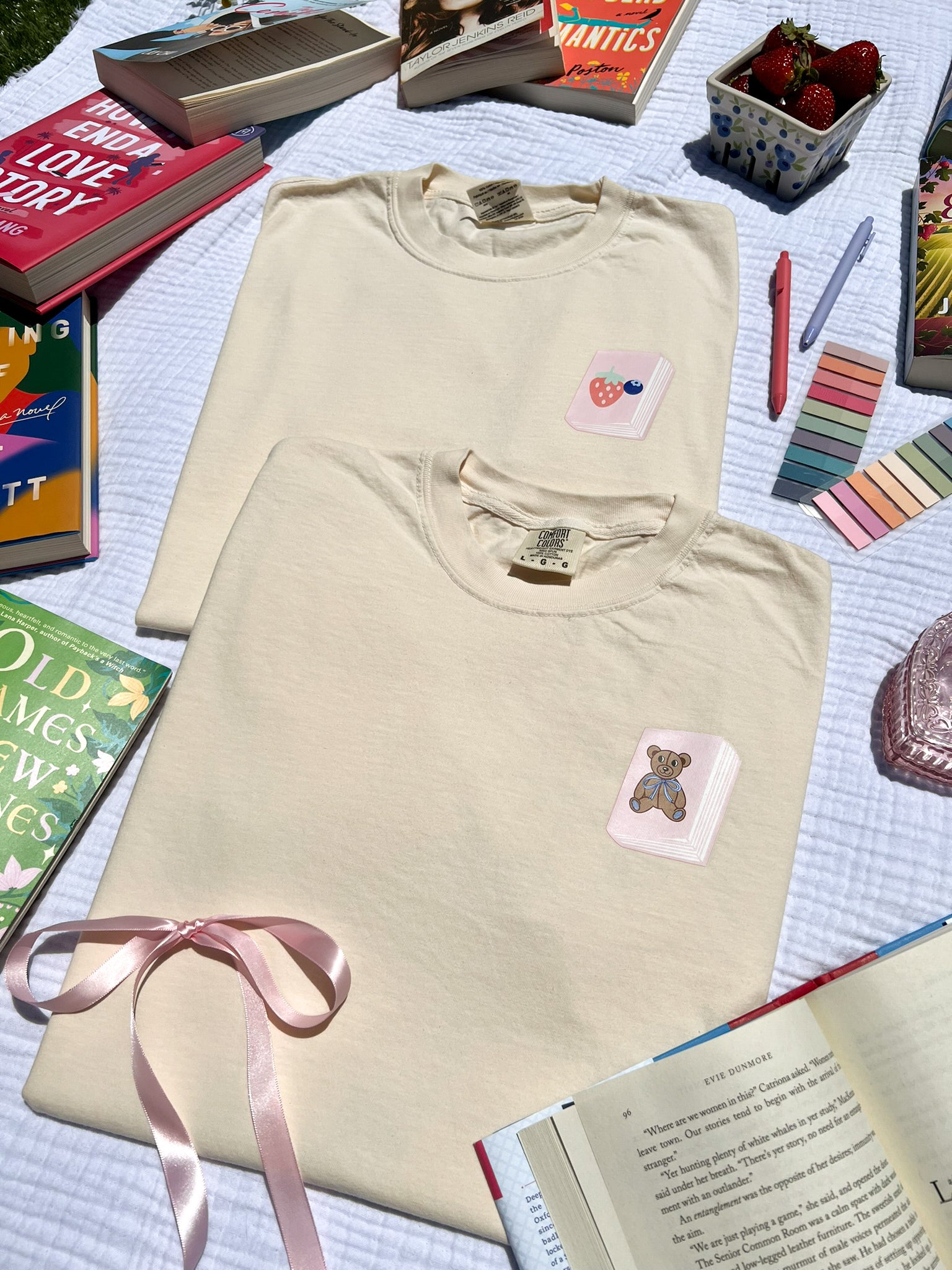 I Love Books Berry/Beary Much T-Shirt