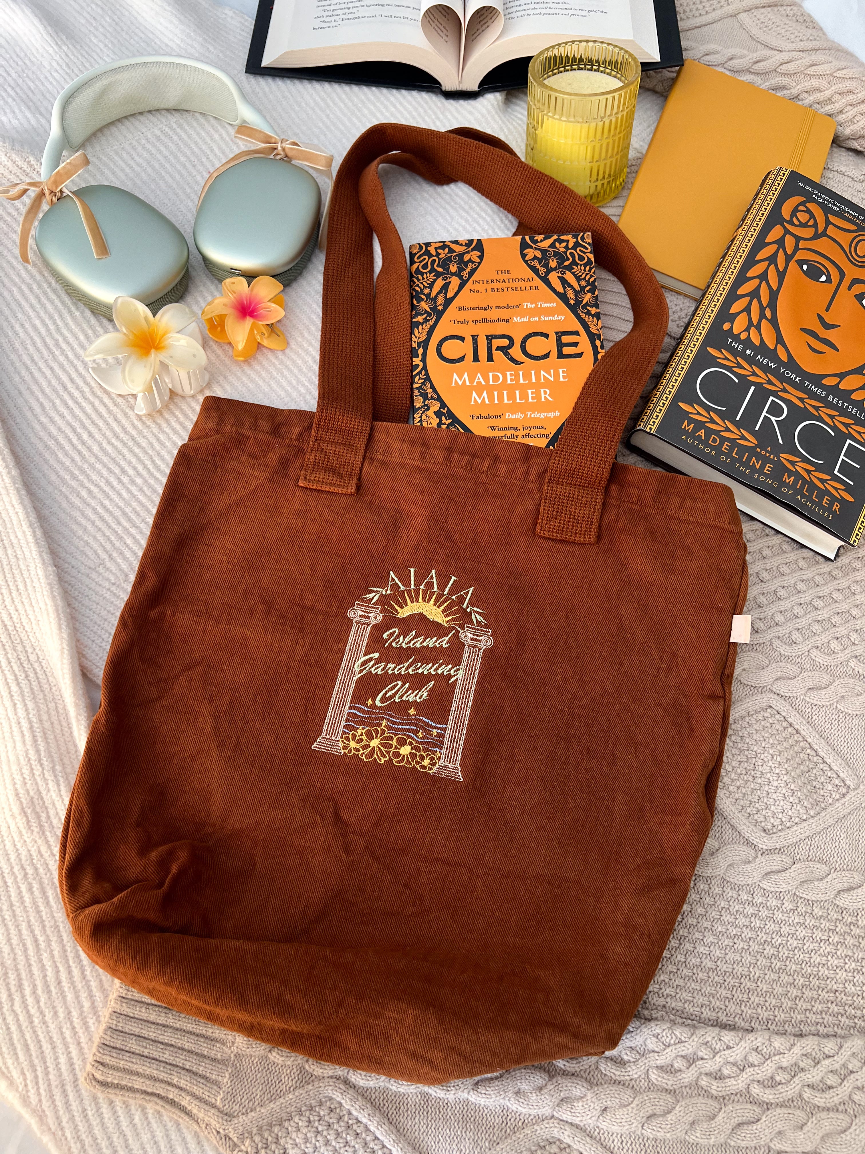 Aiaia Island Gardening Club Tote Bag
