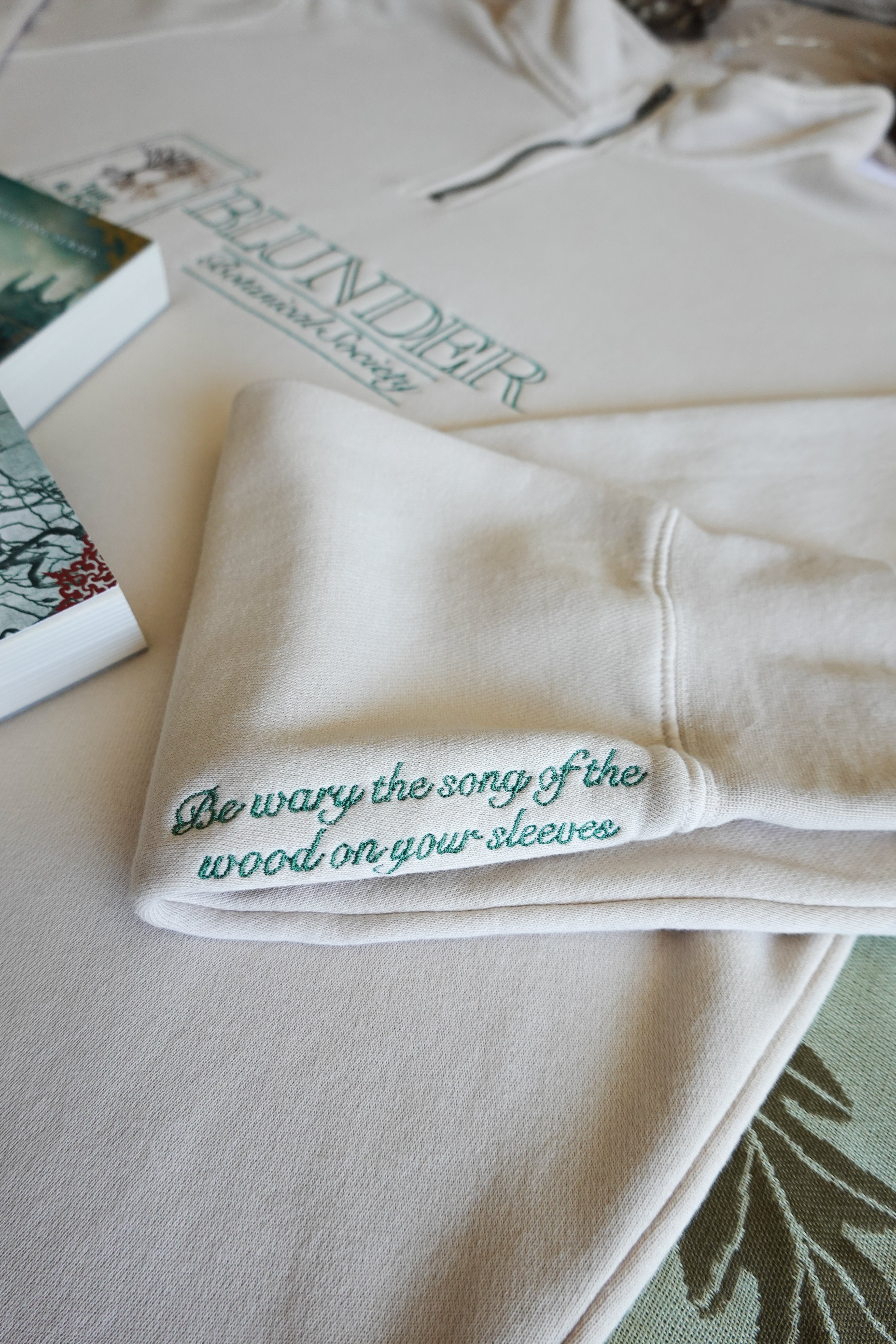 Blunder Botanical Society Quarter-Zip Sweatshirt (Shepherd King Duology)