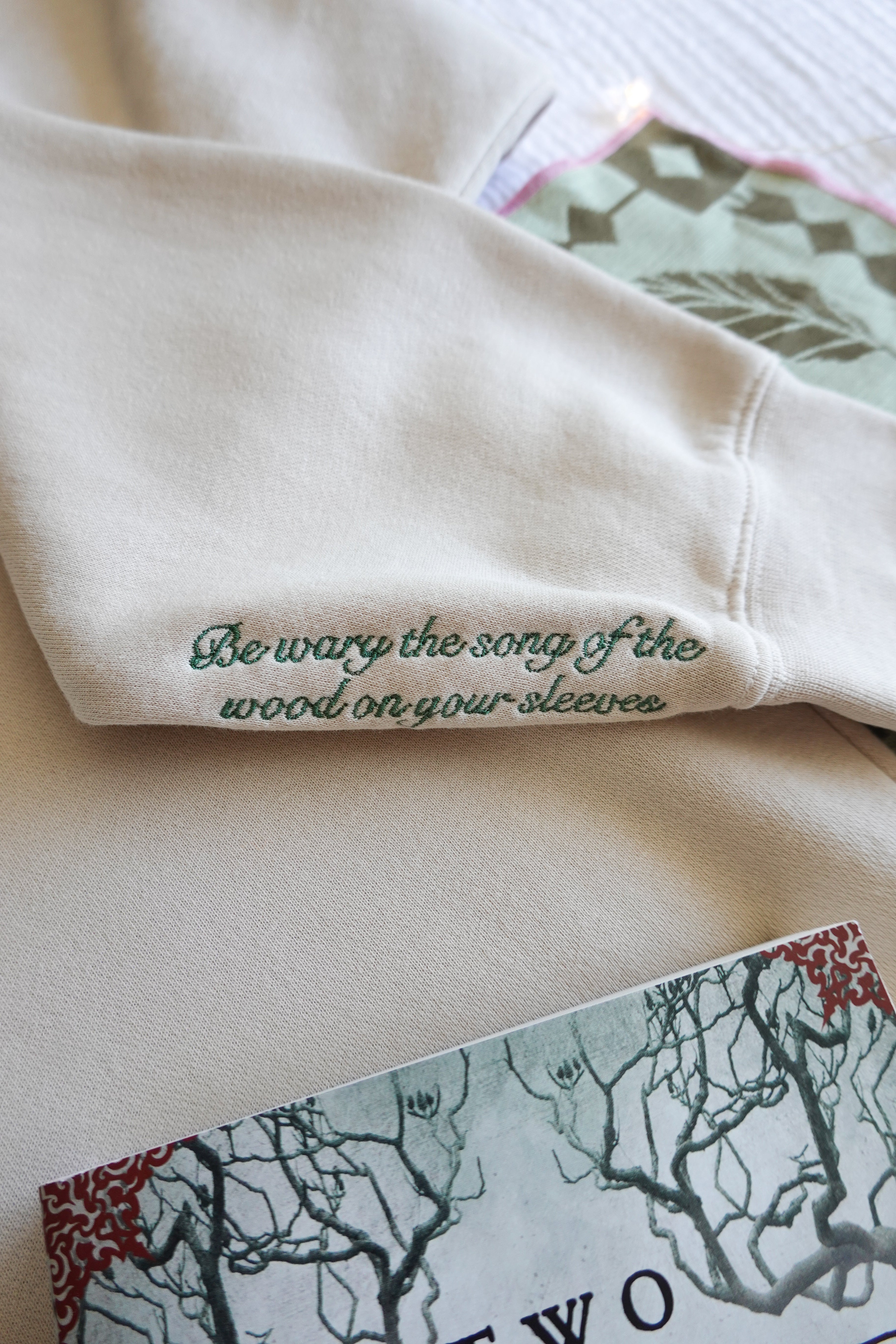 Blunder Botanical Society Quarter-Zip Sweatshirt (Shepherd King Duology)