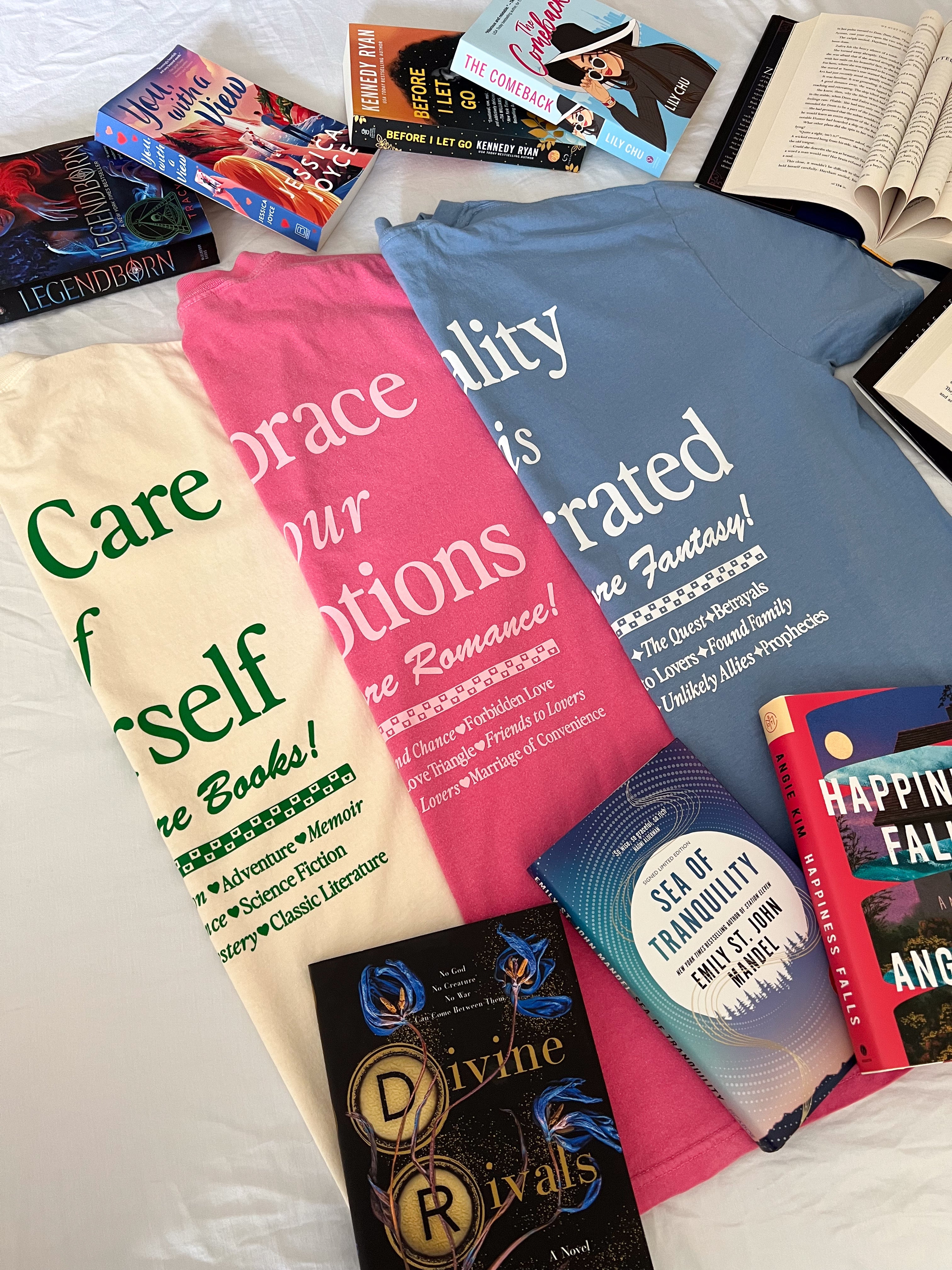 Take Care of Yourself / Read More Books T-Shirt