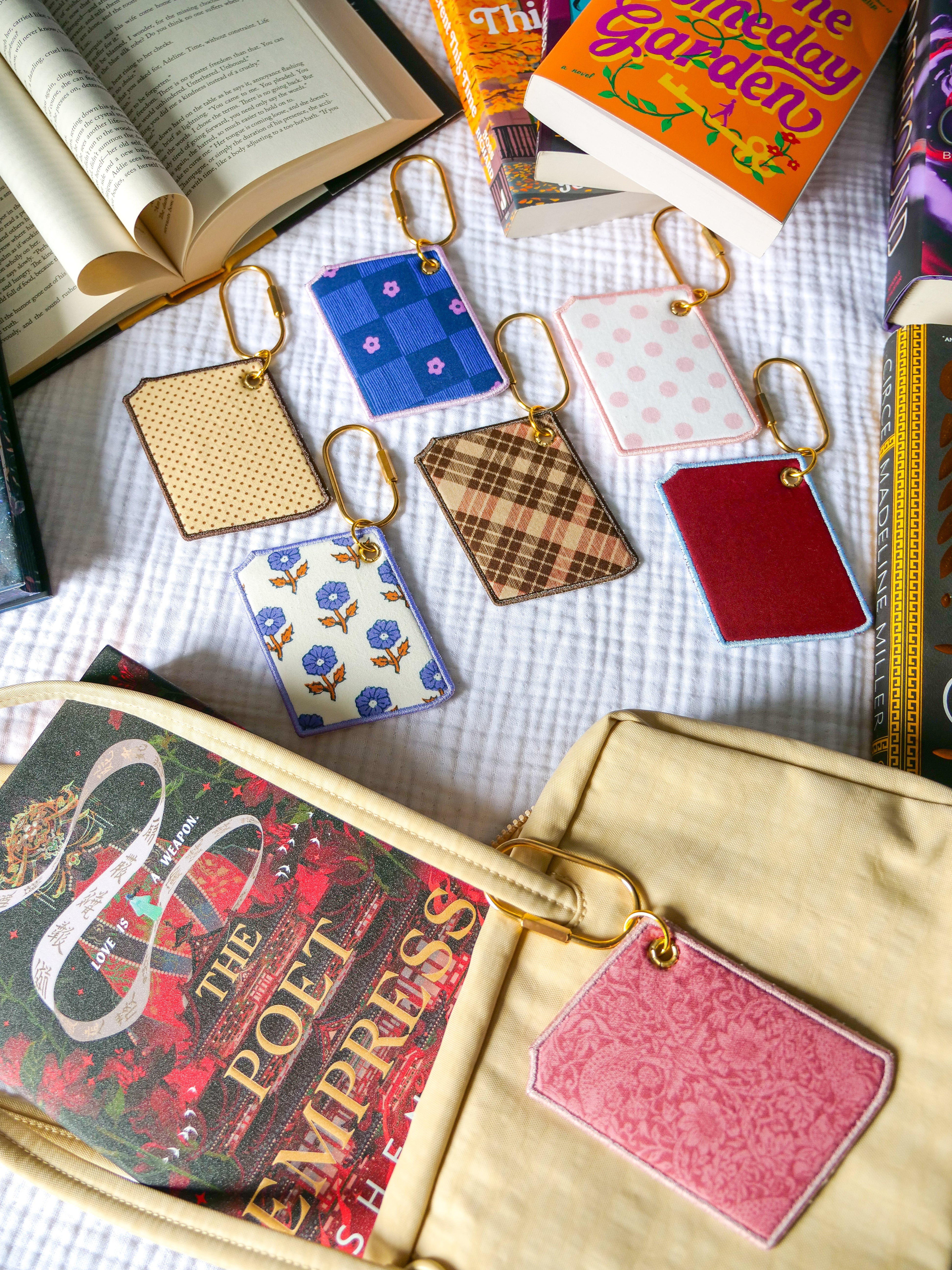 Personalized Book Bag Charms