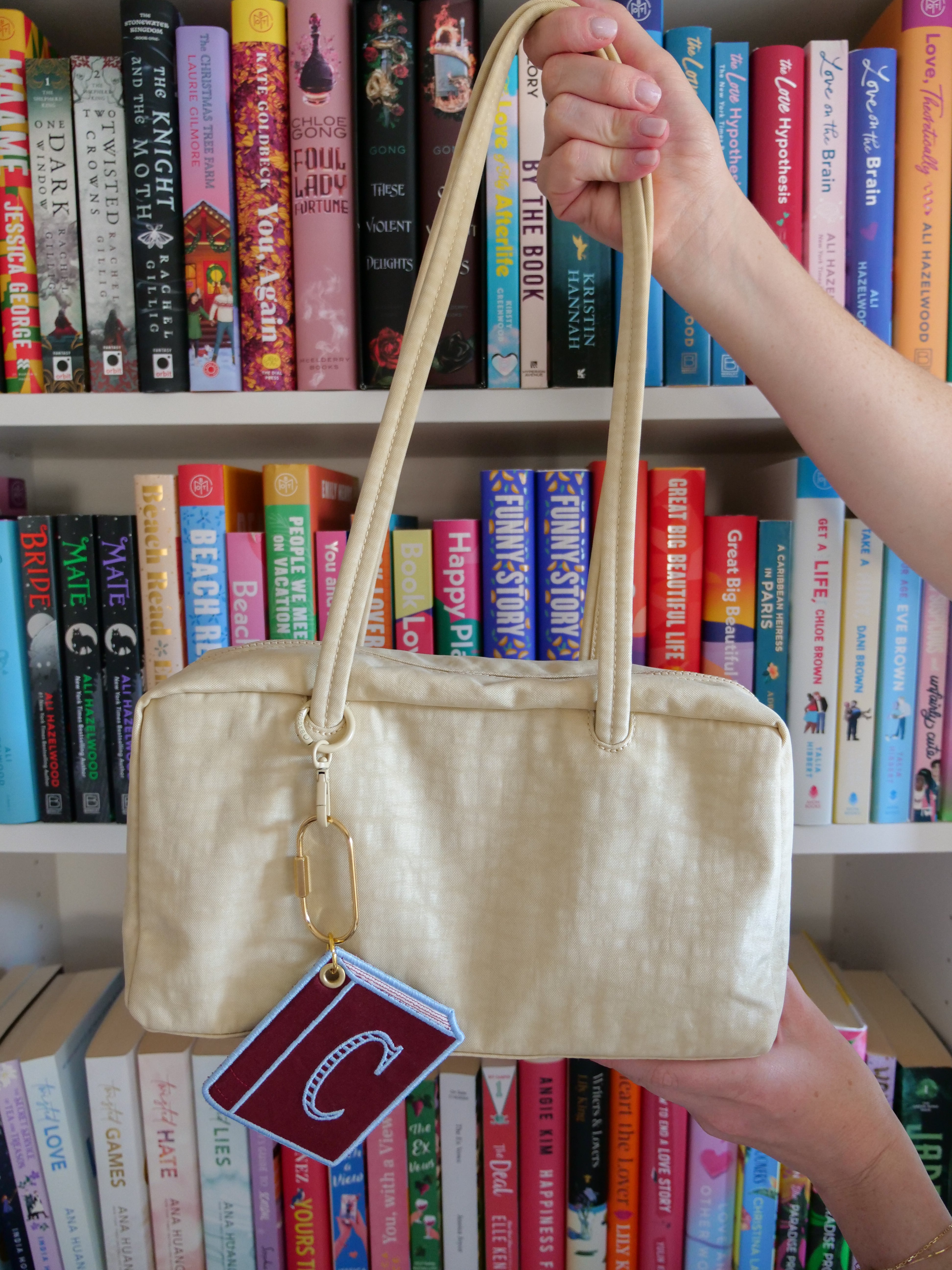 Personalized Book Bag Charms