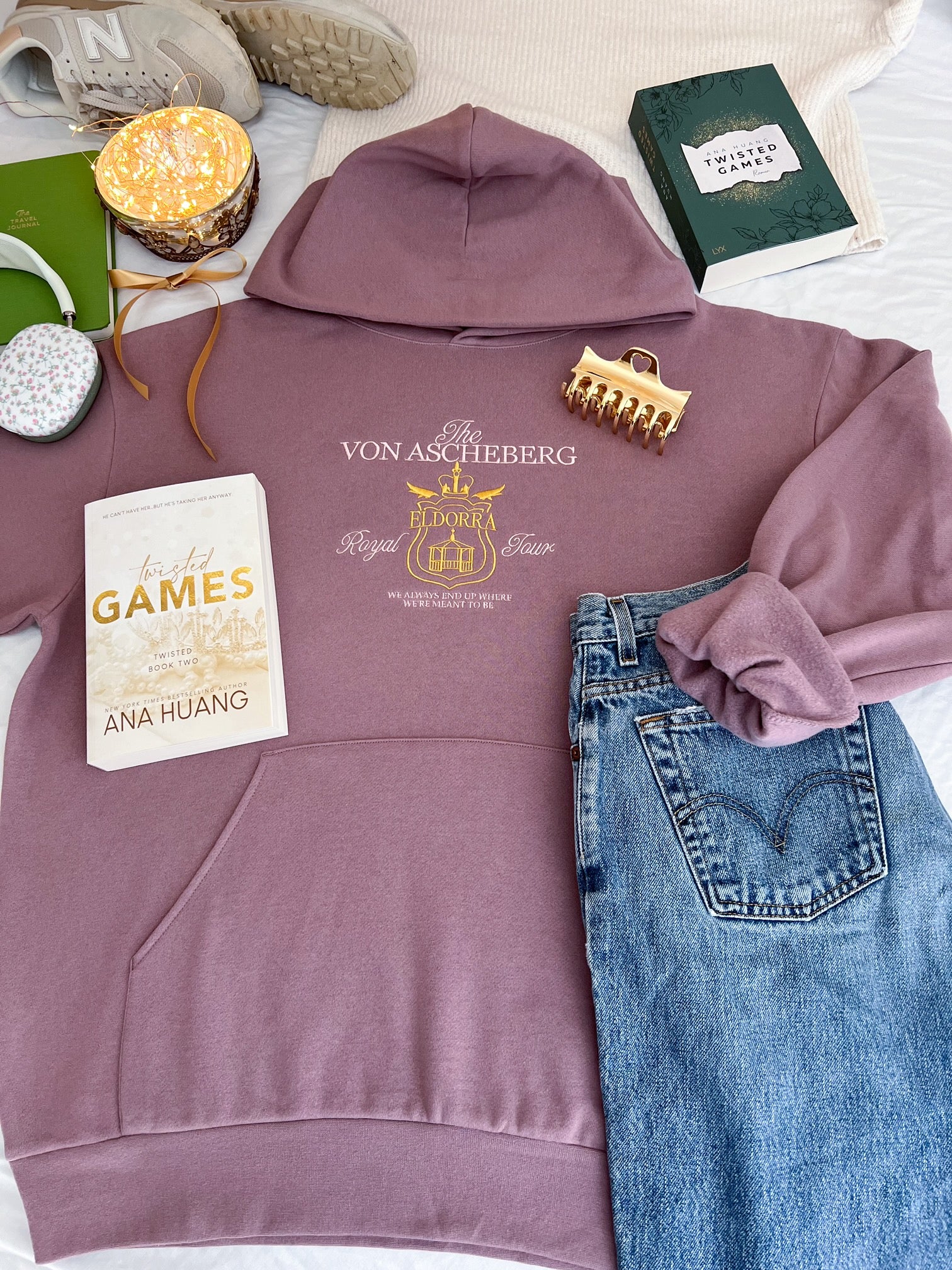 ANA HUANG™ Von Ascheberg Royal Tour Embroidered Hoodie (Twisted Games)