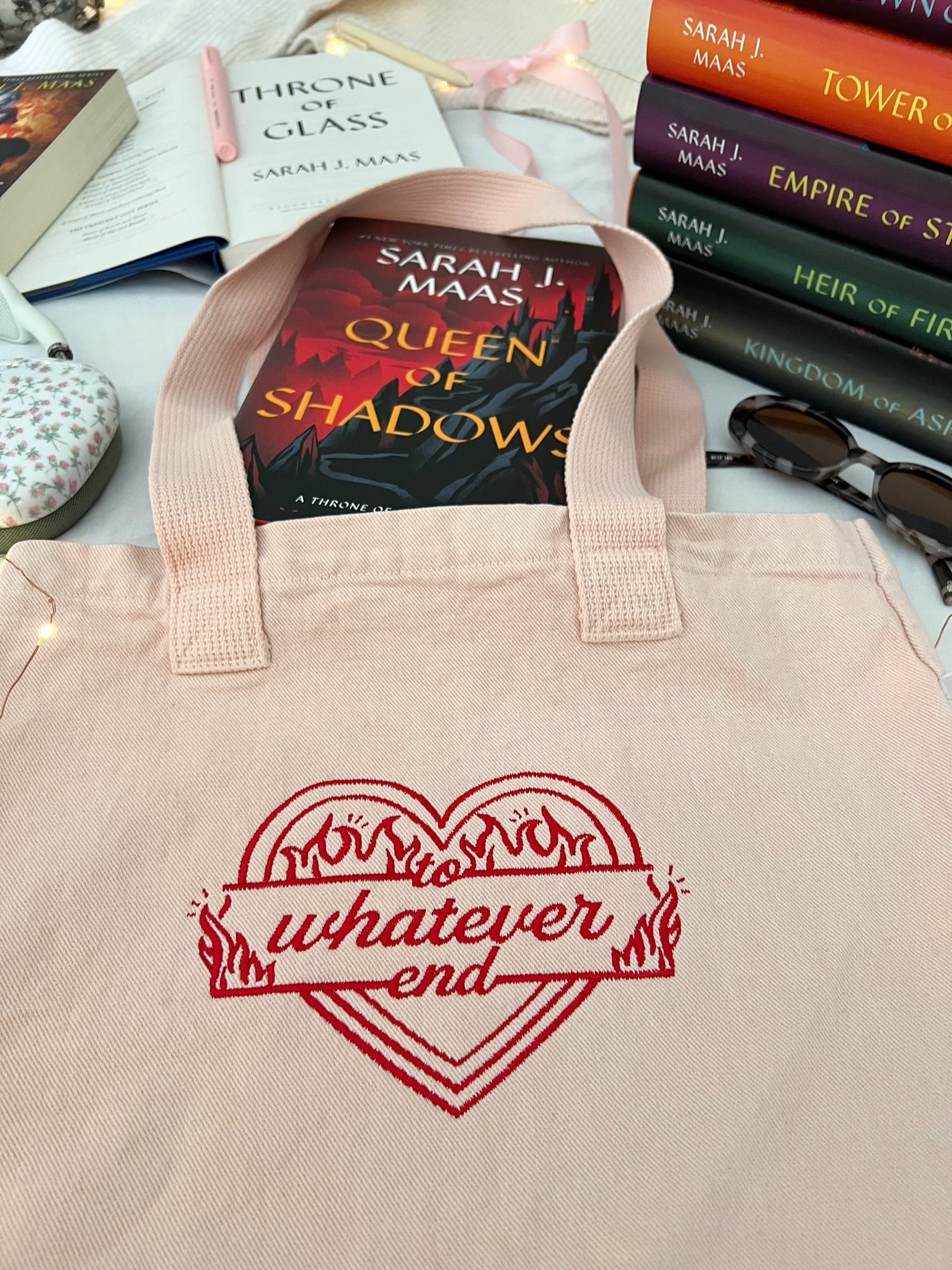 To Whatever End Tote Bag (Throne of Glass)