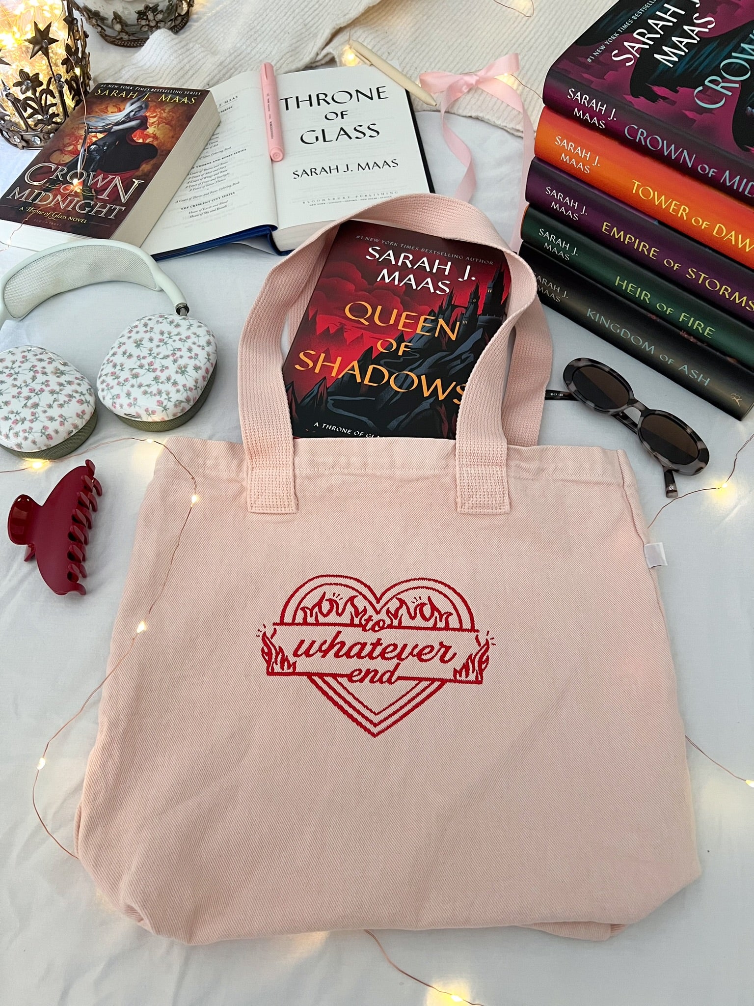 To Whatever End Tote Bag (Throne of Glass)