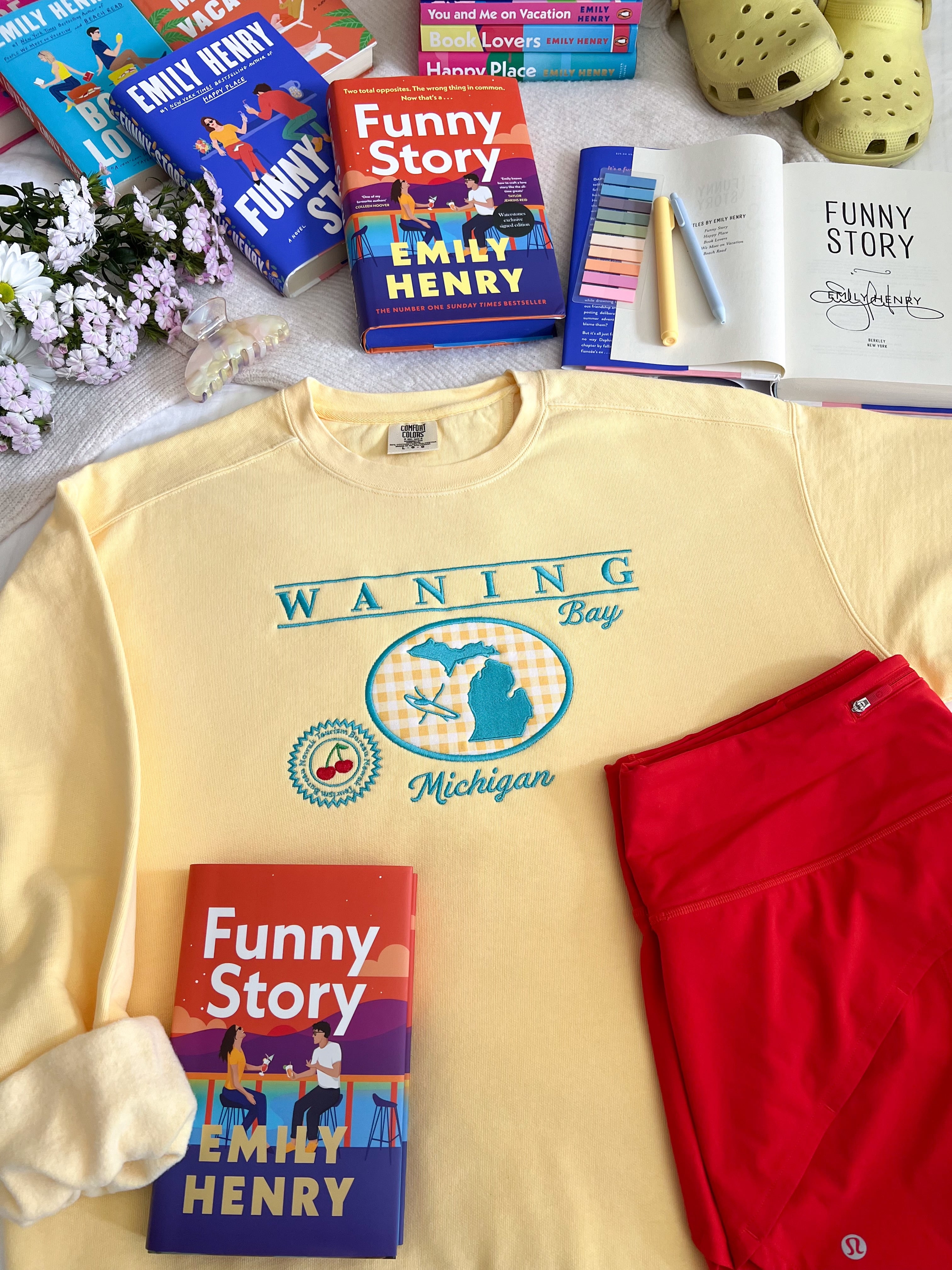 The Tourism Bureau Embroidered Crewneck