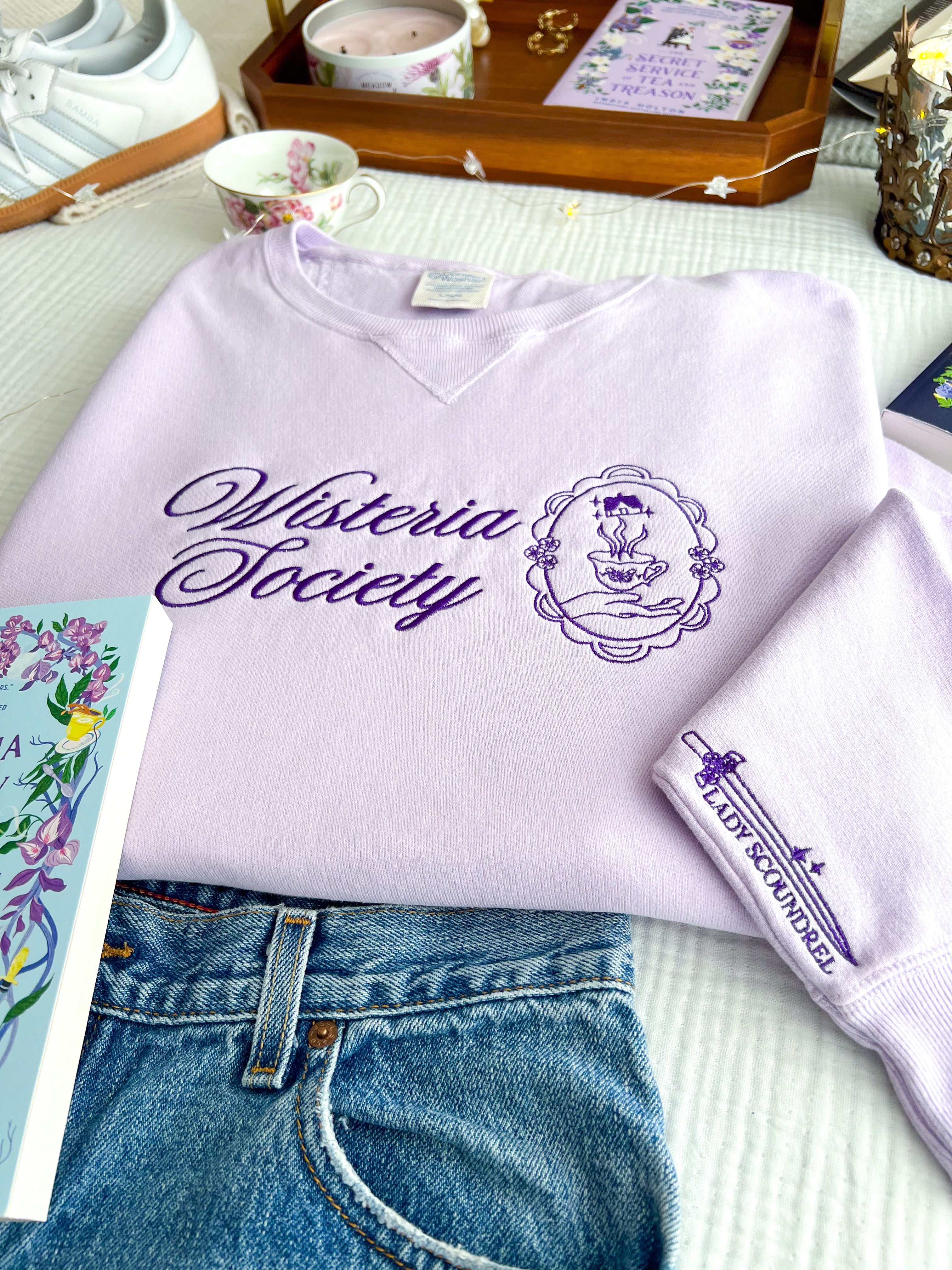 Wisteria Society Crewneck (Dangerous Damsels)