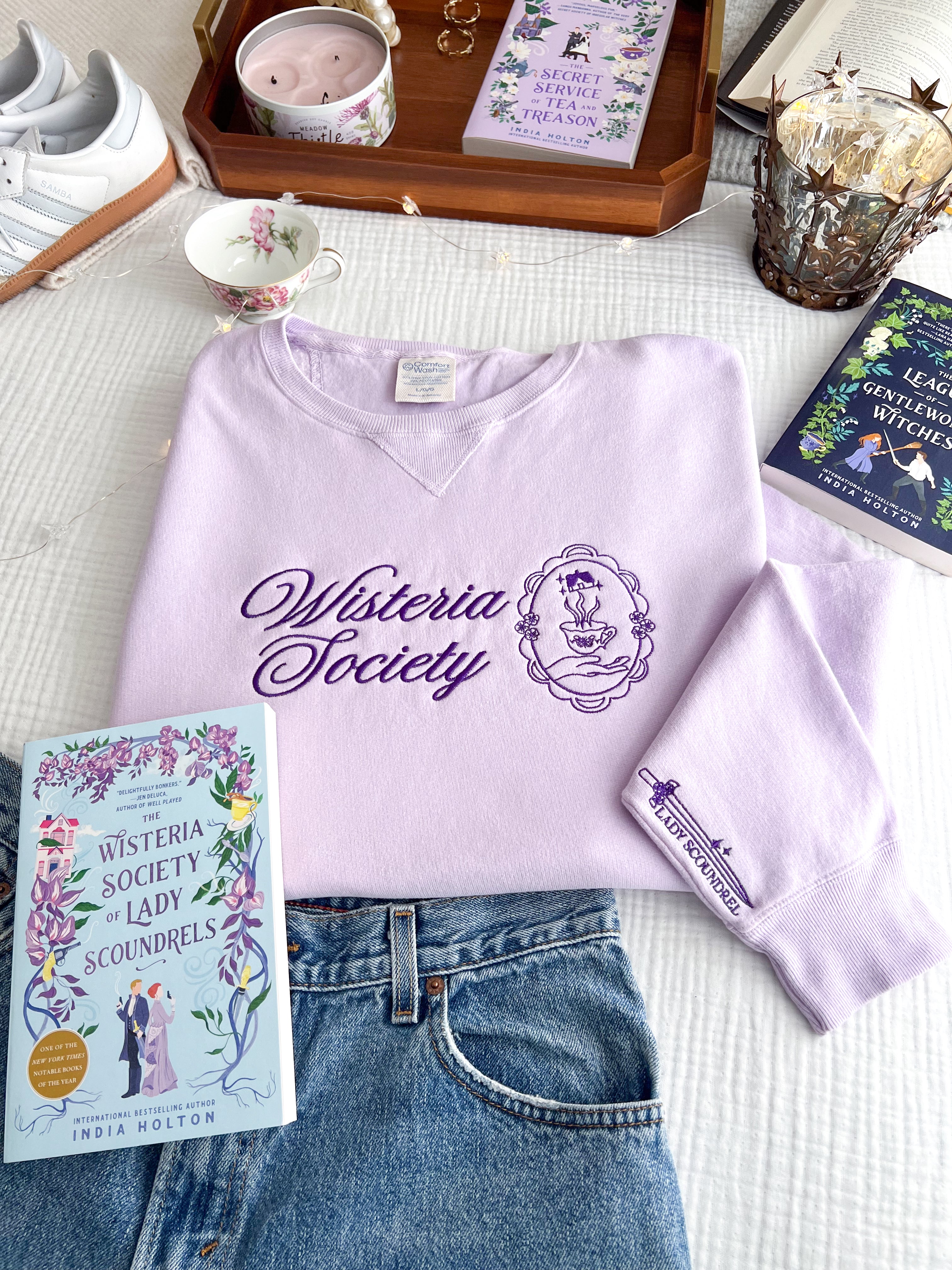 Wisteria Society Crewneck (Dangerous Damsels)