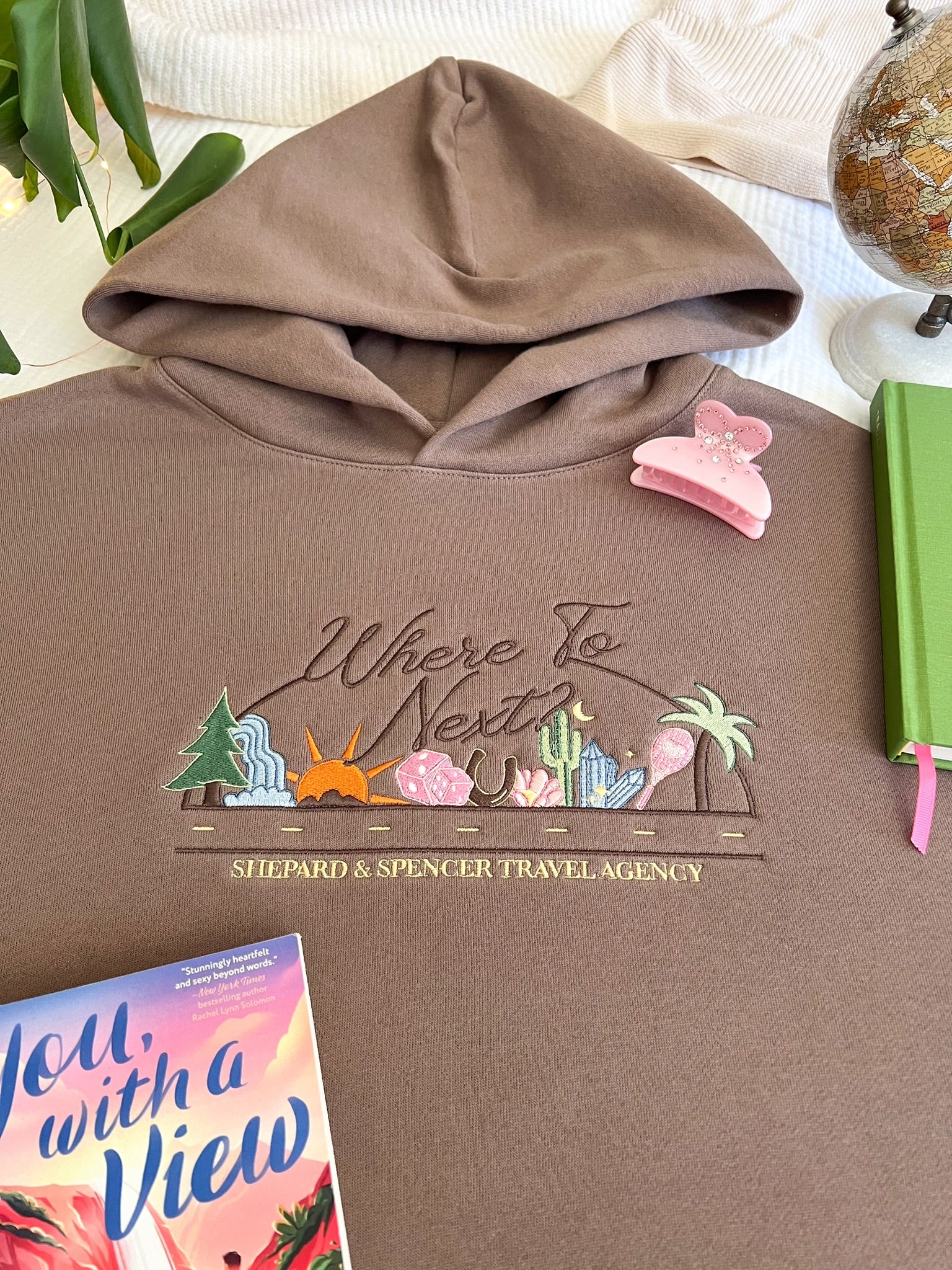 Where To Next Hoodie (You, With A View)