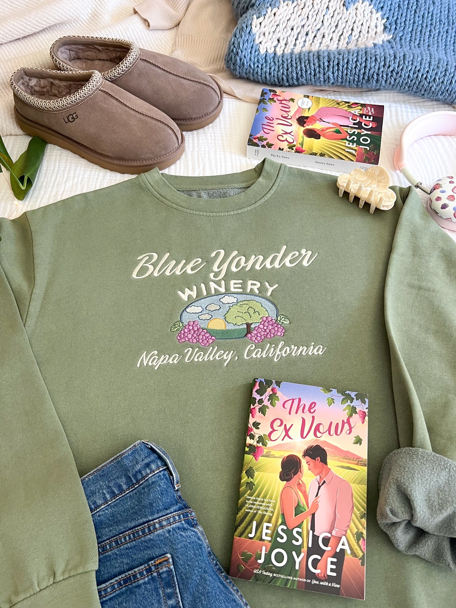 Blue Yonder Winery Crewneck (The Ex Vows)