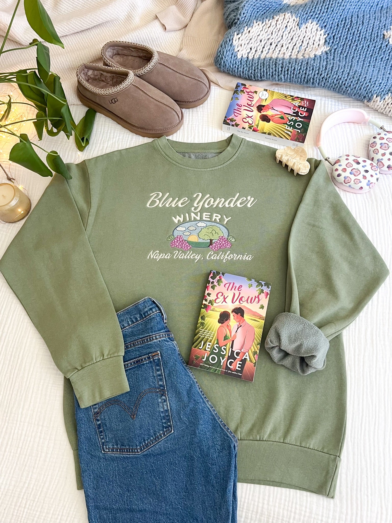 Blue Yonder Winery Crewneck (The Ex Vows)