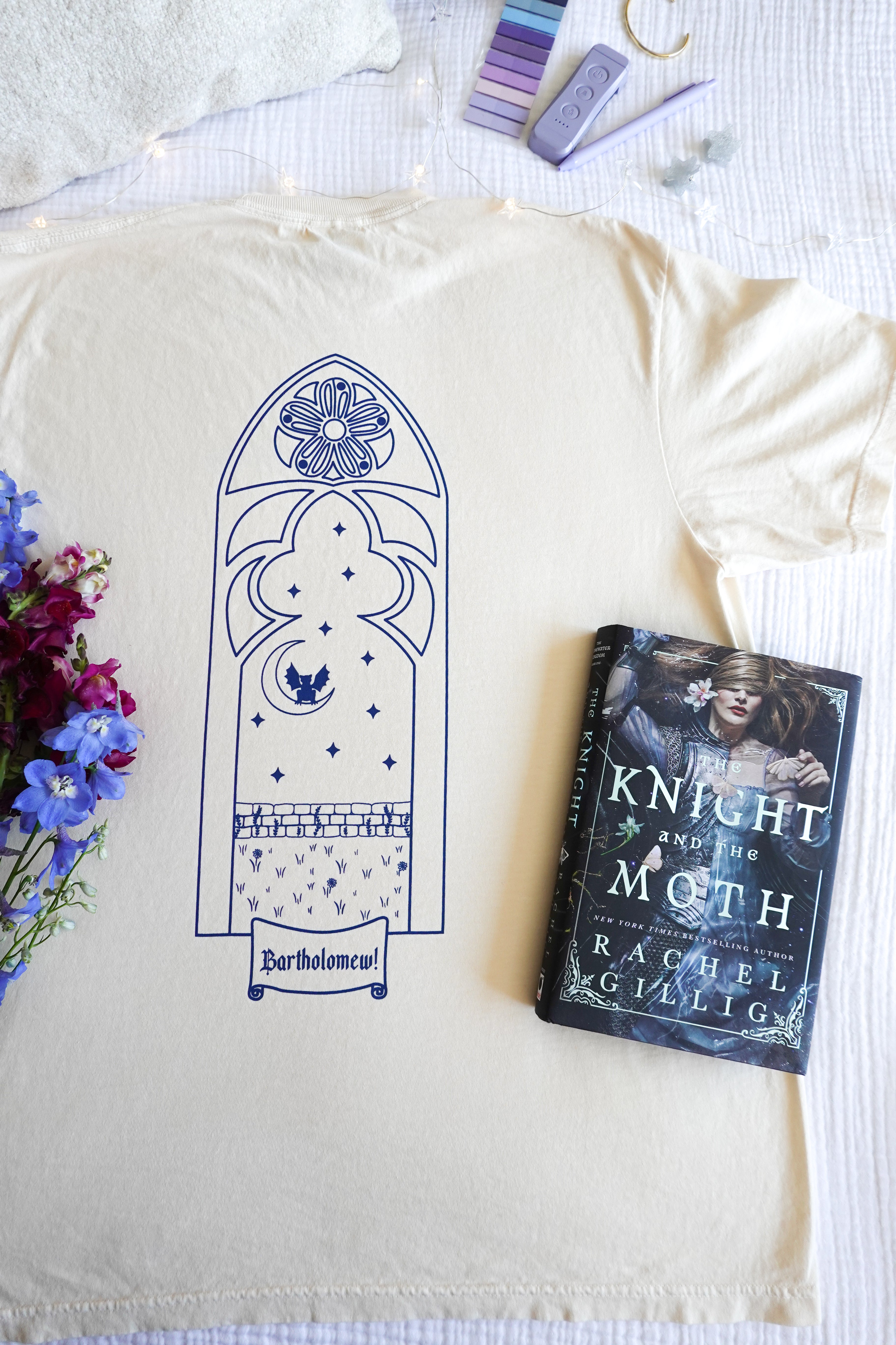 Bartholomew T-Shirt (Knight and the Moth)