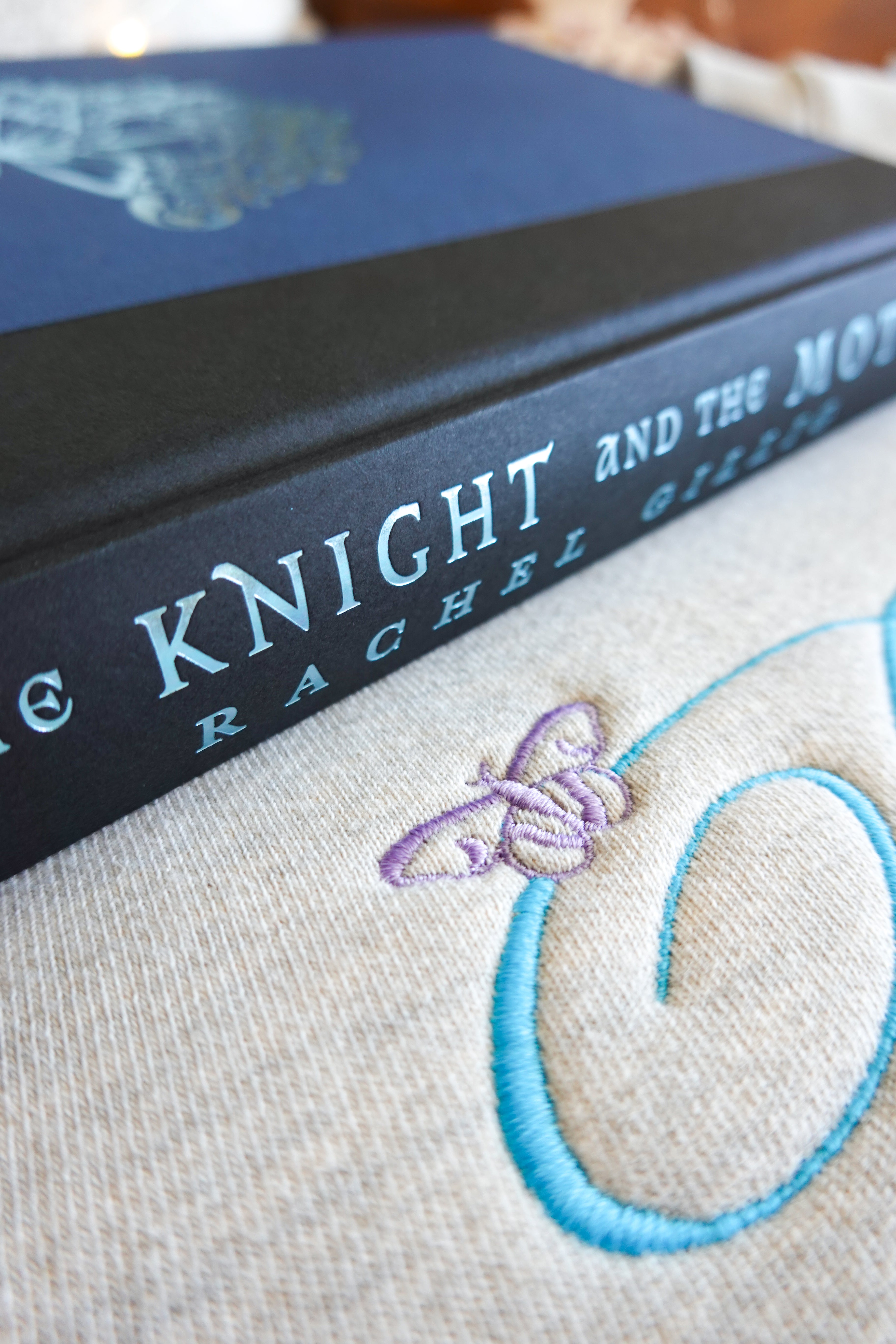 Diviner Embroidered Crewneck (Knight and the Moth)