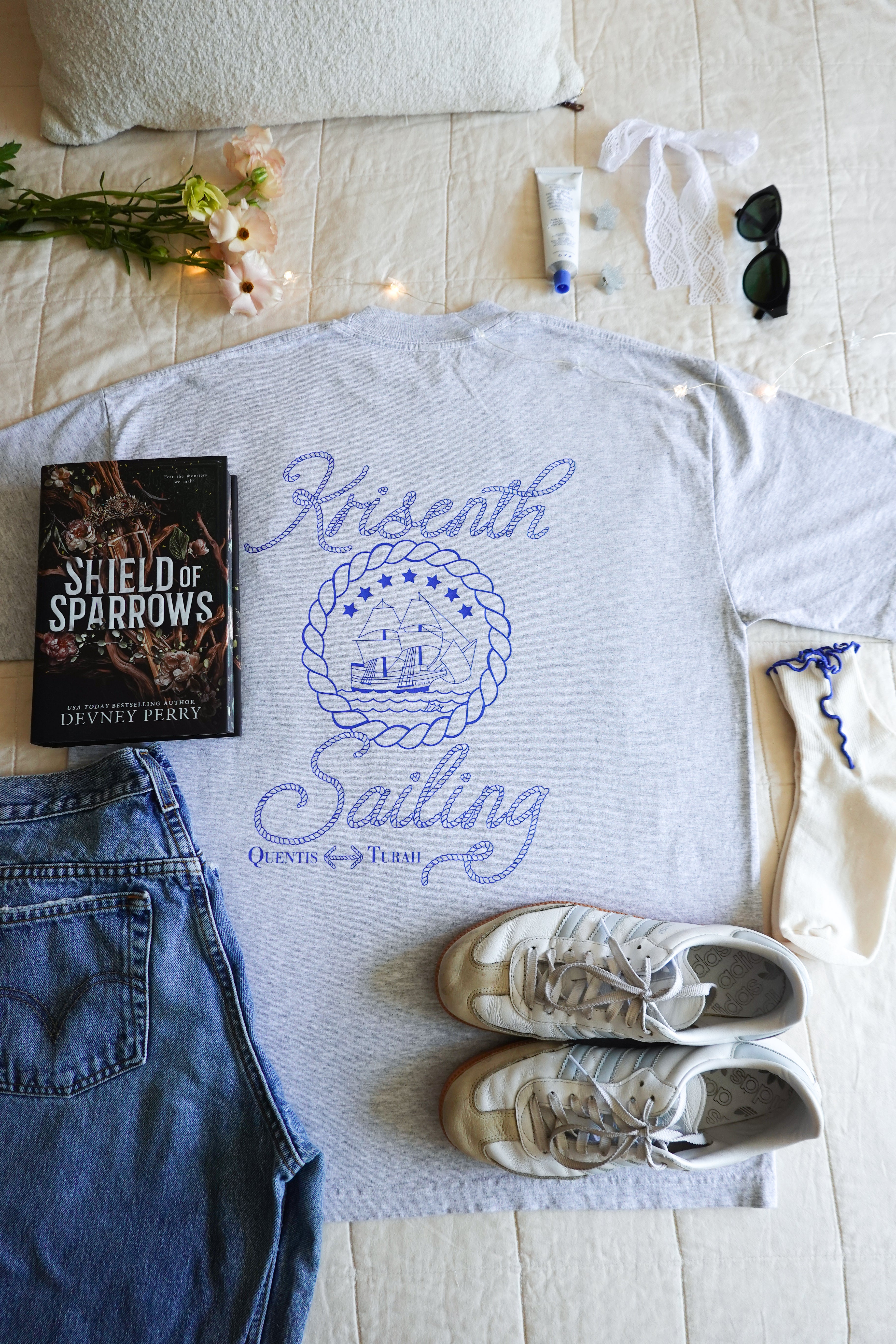 Krisenth Sailing T-Shirt (Shield of Sparrows)