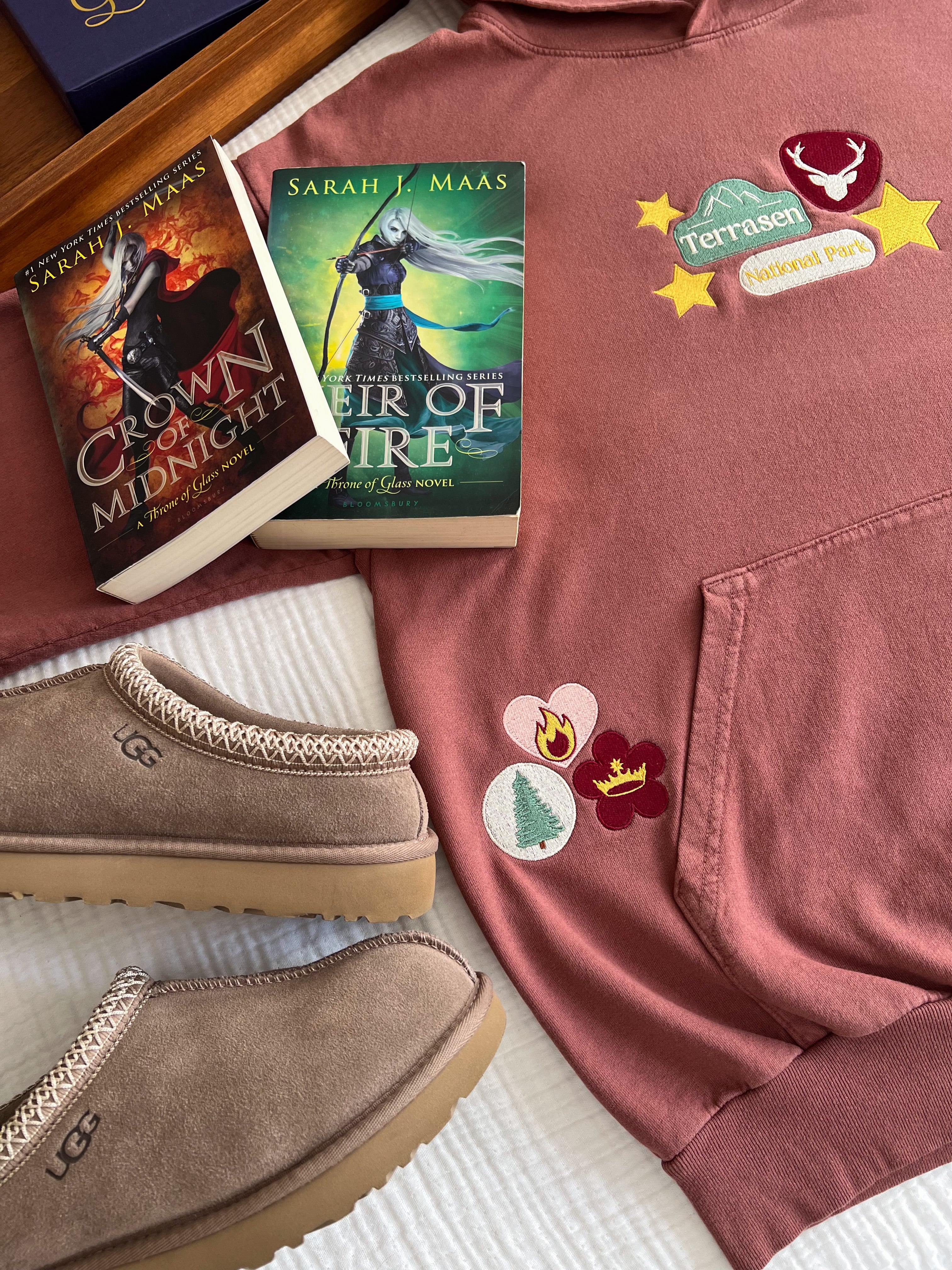 Terrasen Park Patchwork Hoodie (Throne of Glass)