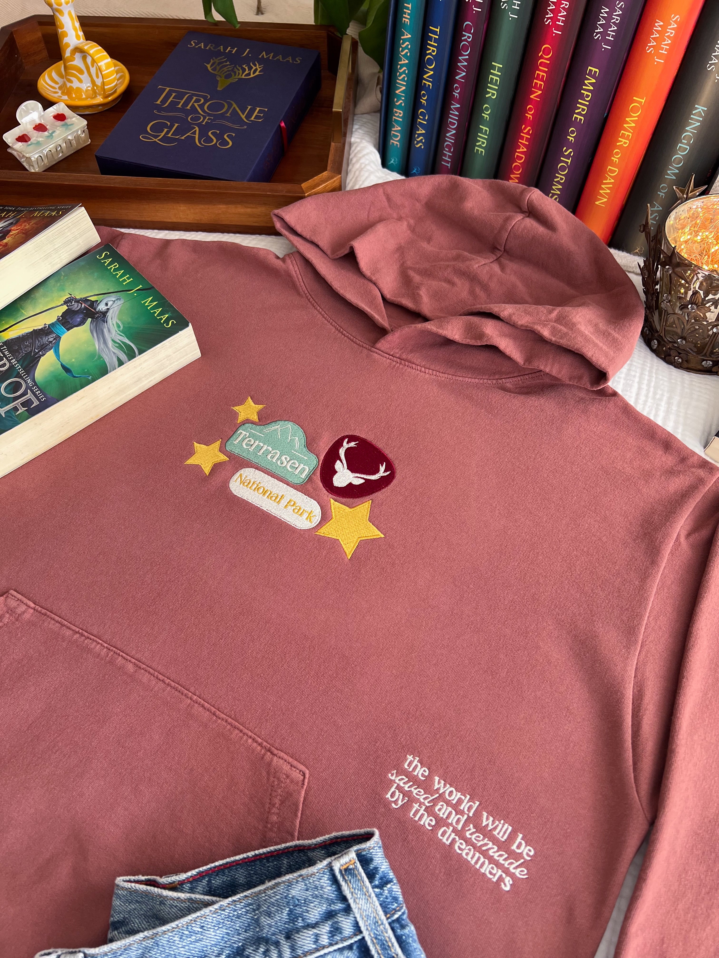 Terrasen Park Patchwork Hoodie (Throne of Glass)
