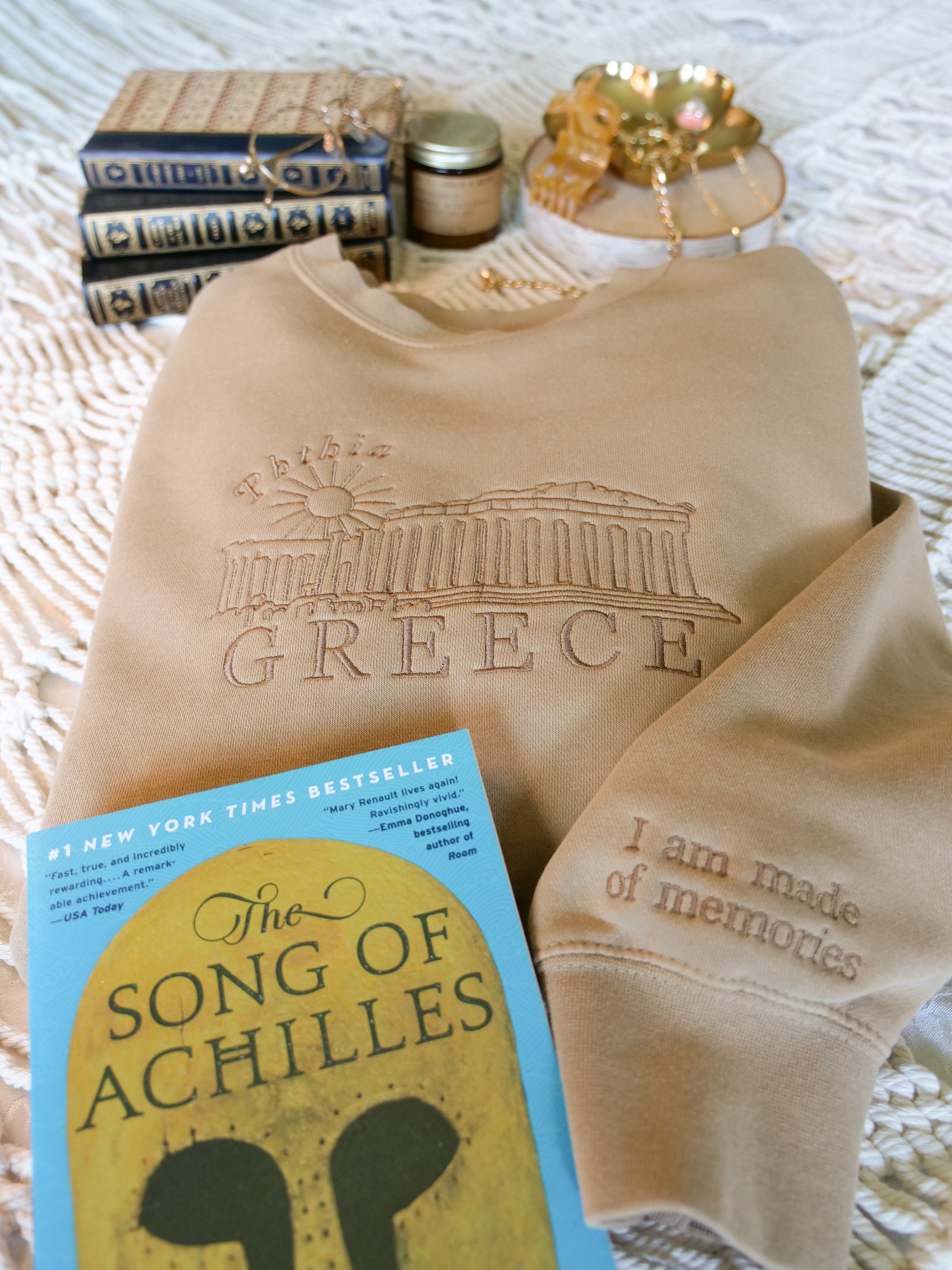 Made of Memories / Greece Crewneck