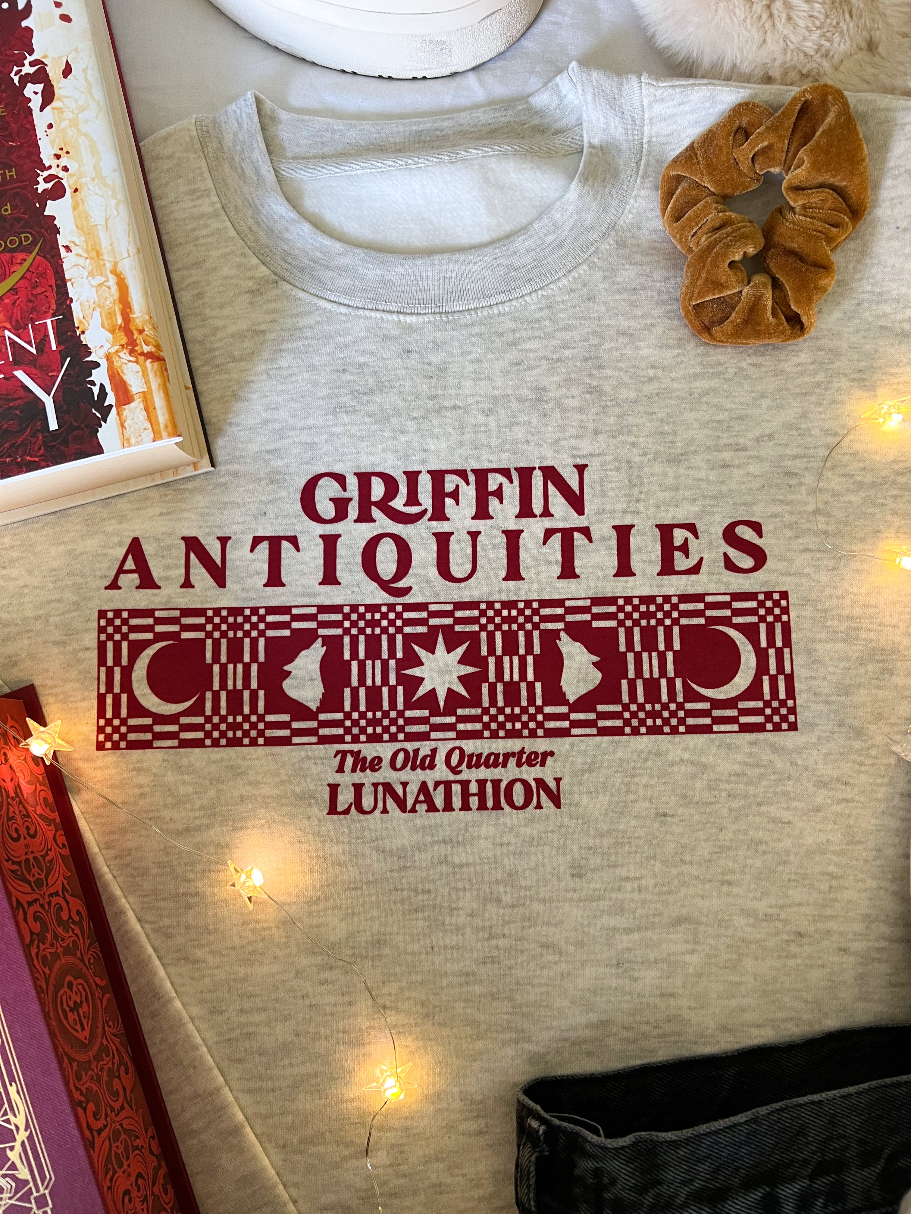 Griffin Antiquities Crescent City Crewneck (Crescent City)
