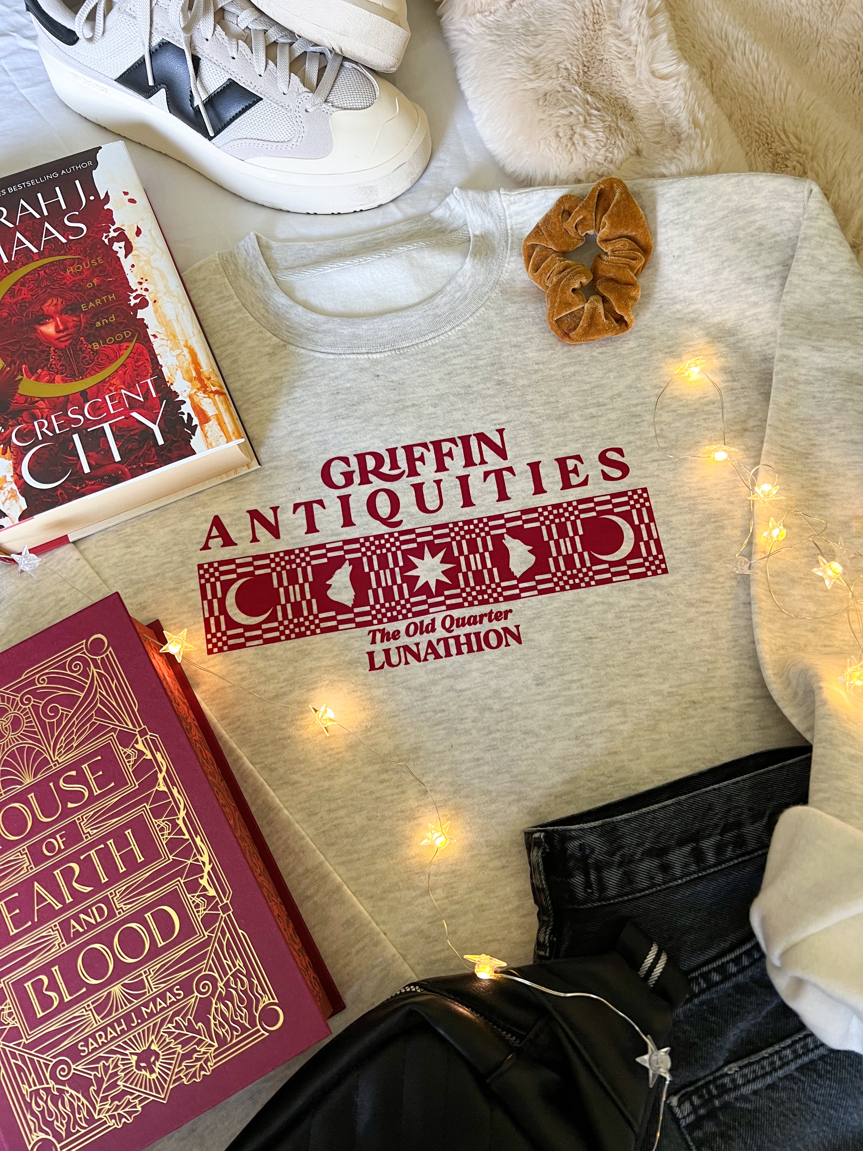 Griffin Antiquities Crescent City Crewneck (Crescent City)
