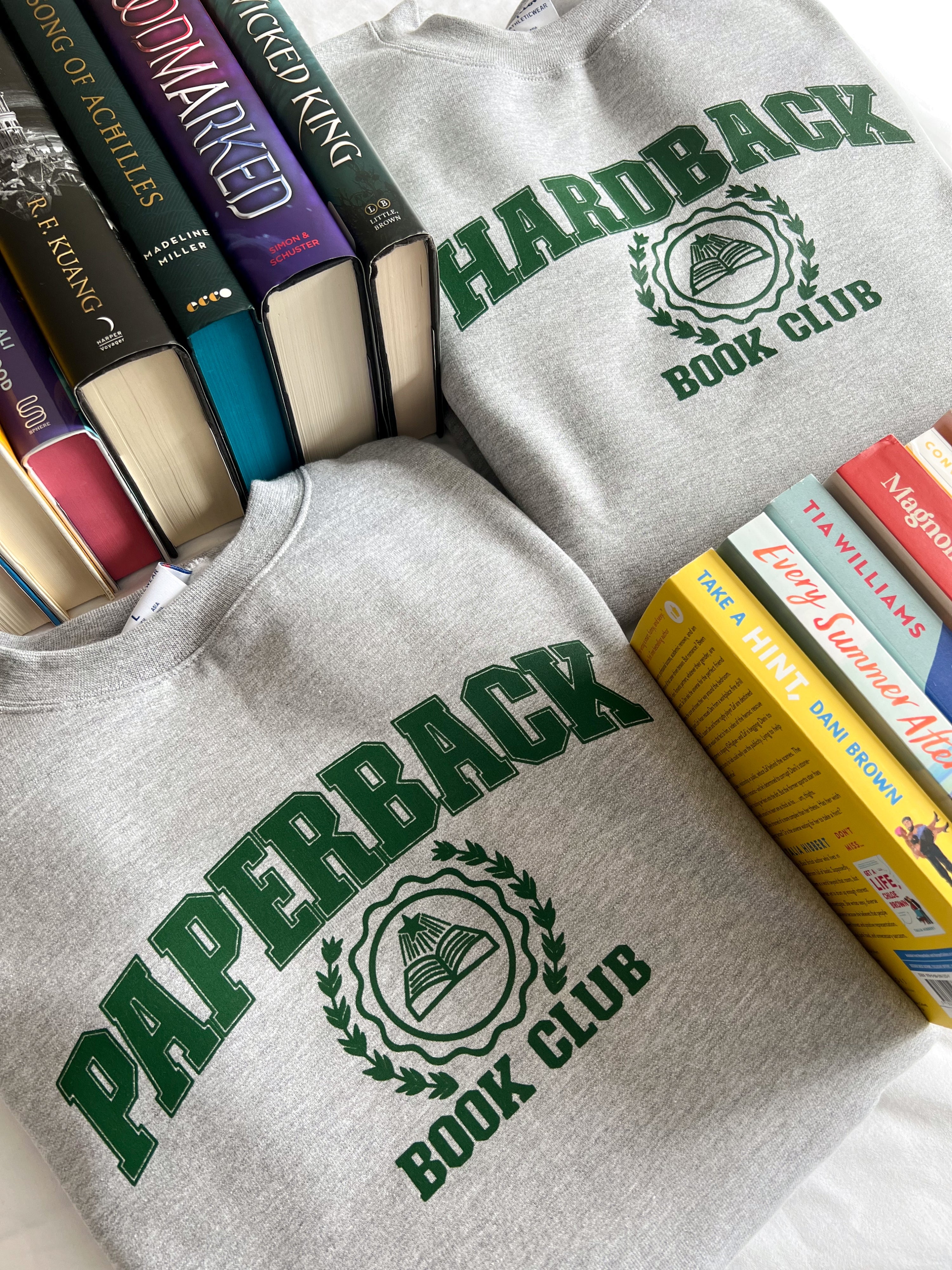 Paperback / Hardback Book Club Crewneck
