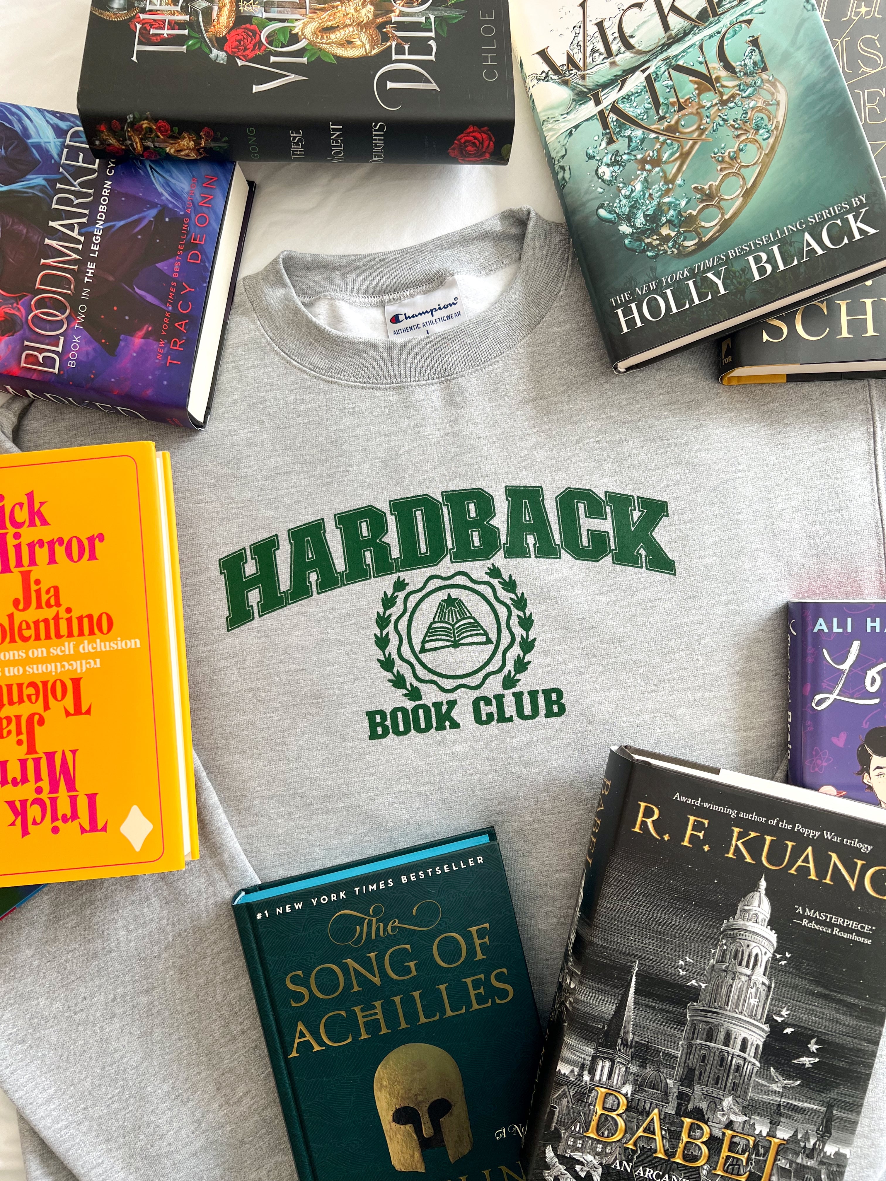 Paperback / Hardback Book Club Crewneck