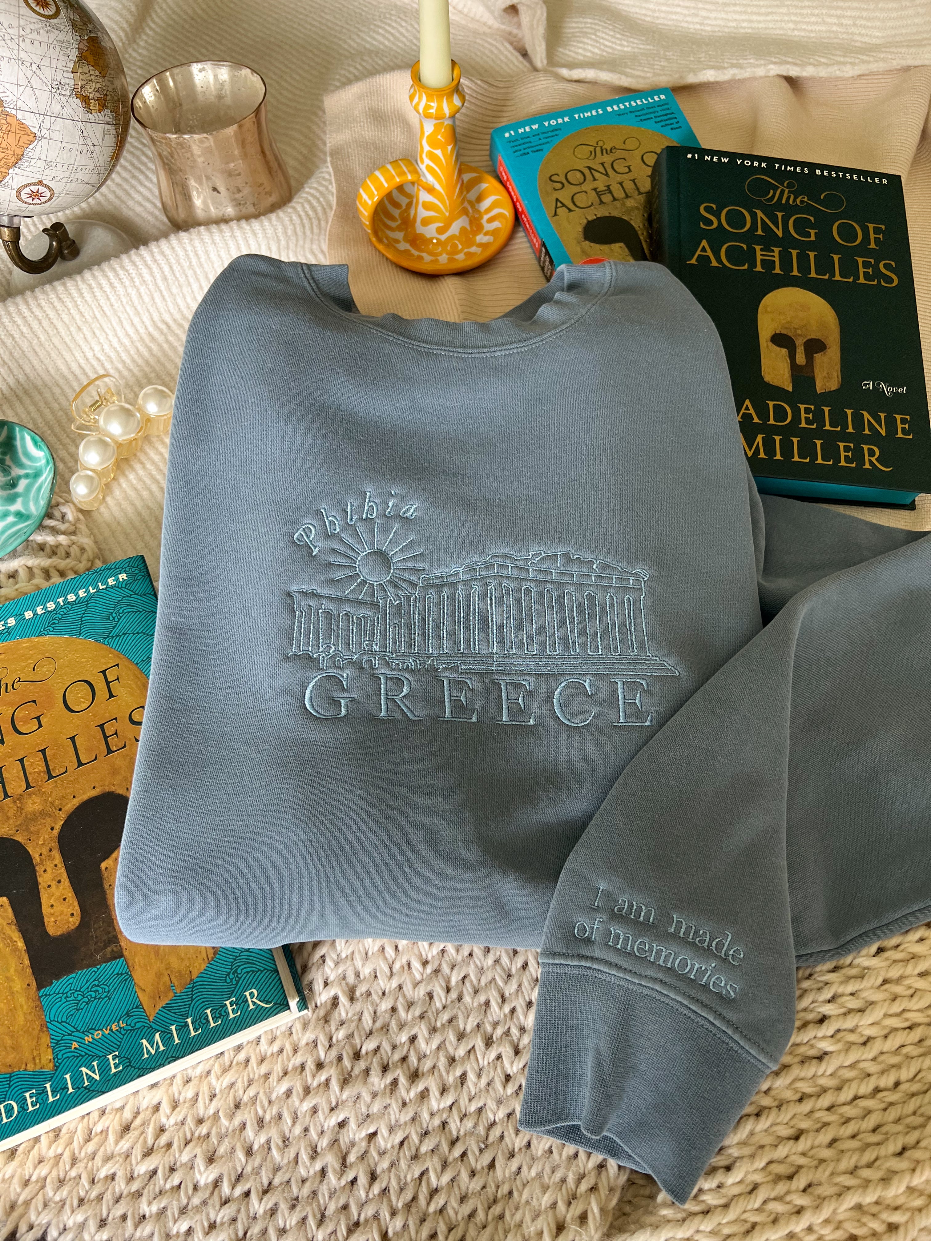 Made of Memories / Greece Crewneck