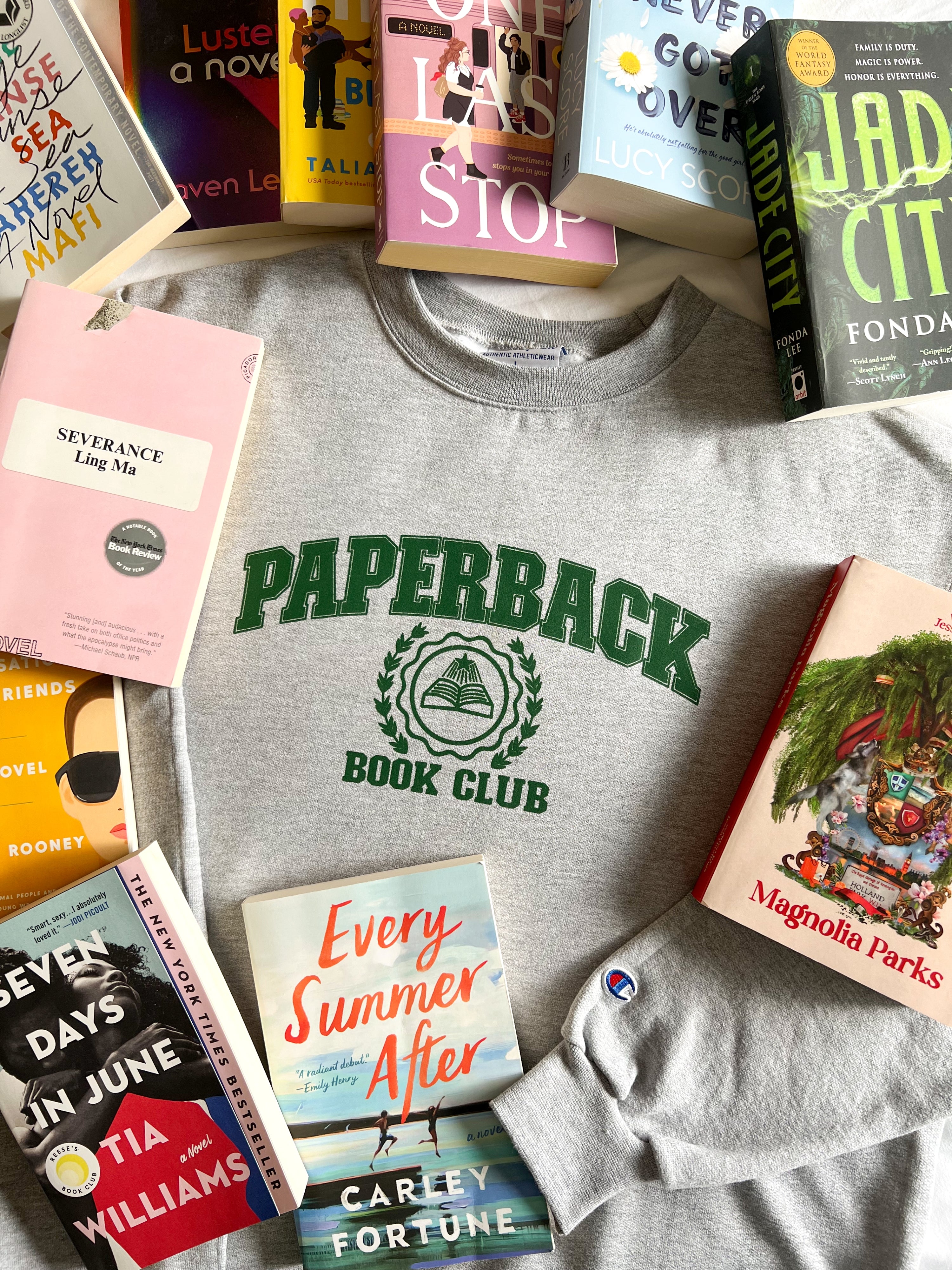 Paperback / Hardback Book Club Crewneck