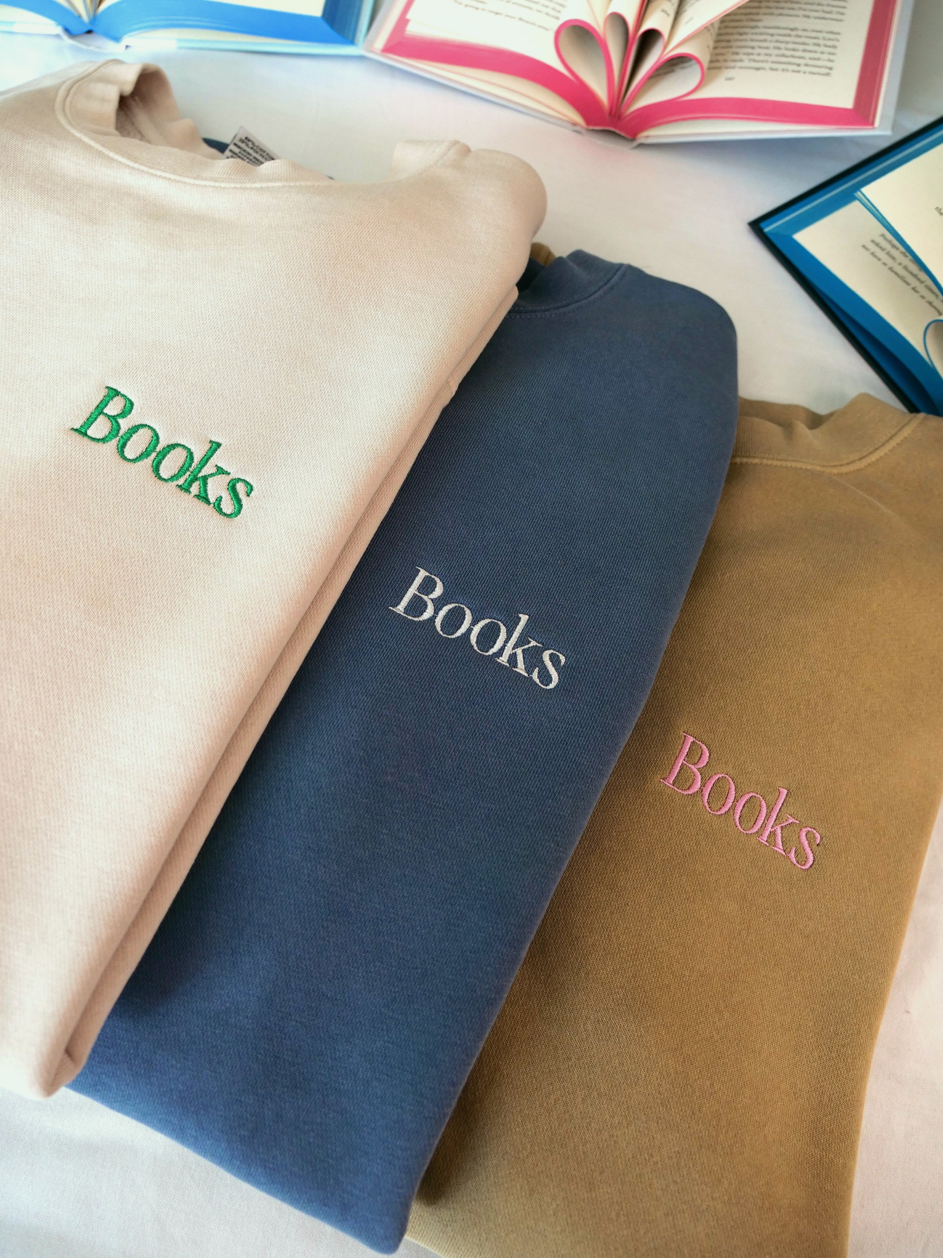 Take Care of Yourself / Read More Books Crewneck