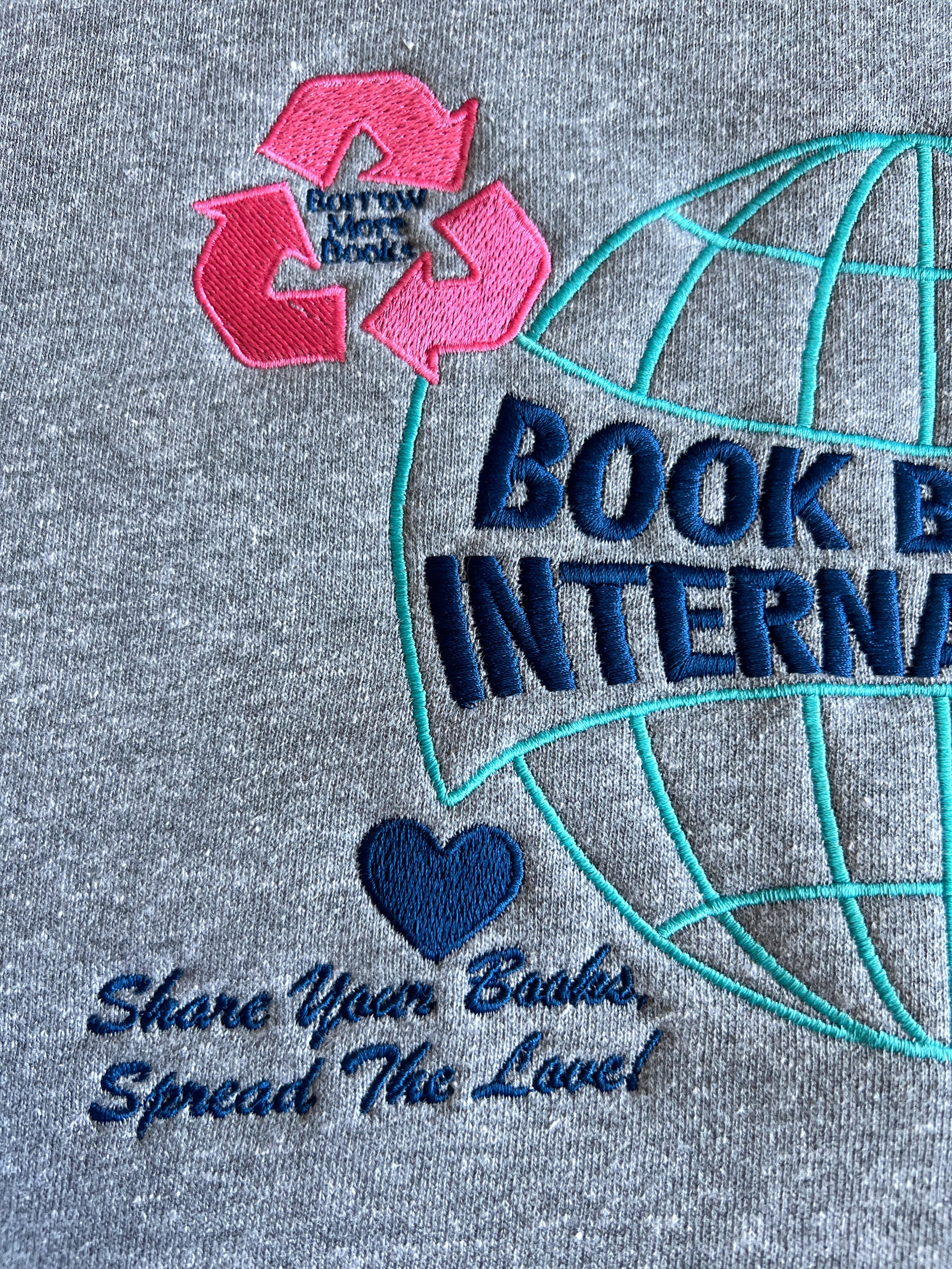 Book Besties International Embroidered Hoodie