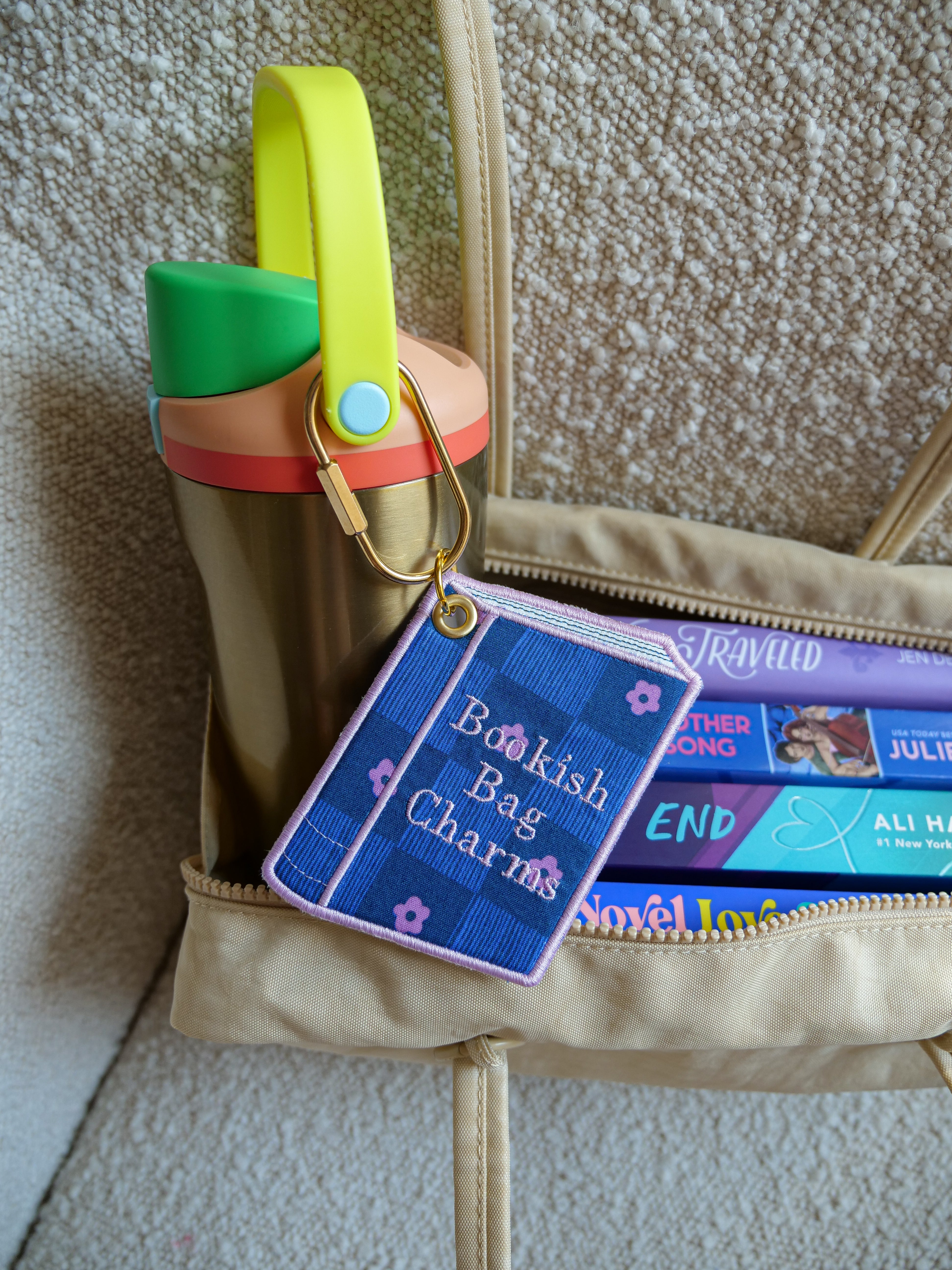 Personalized Book Bag Charms