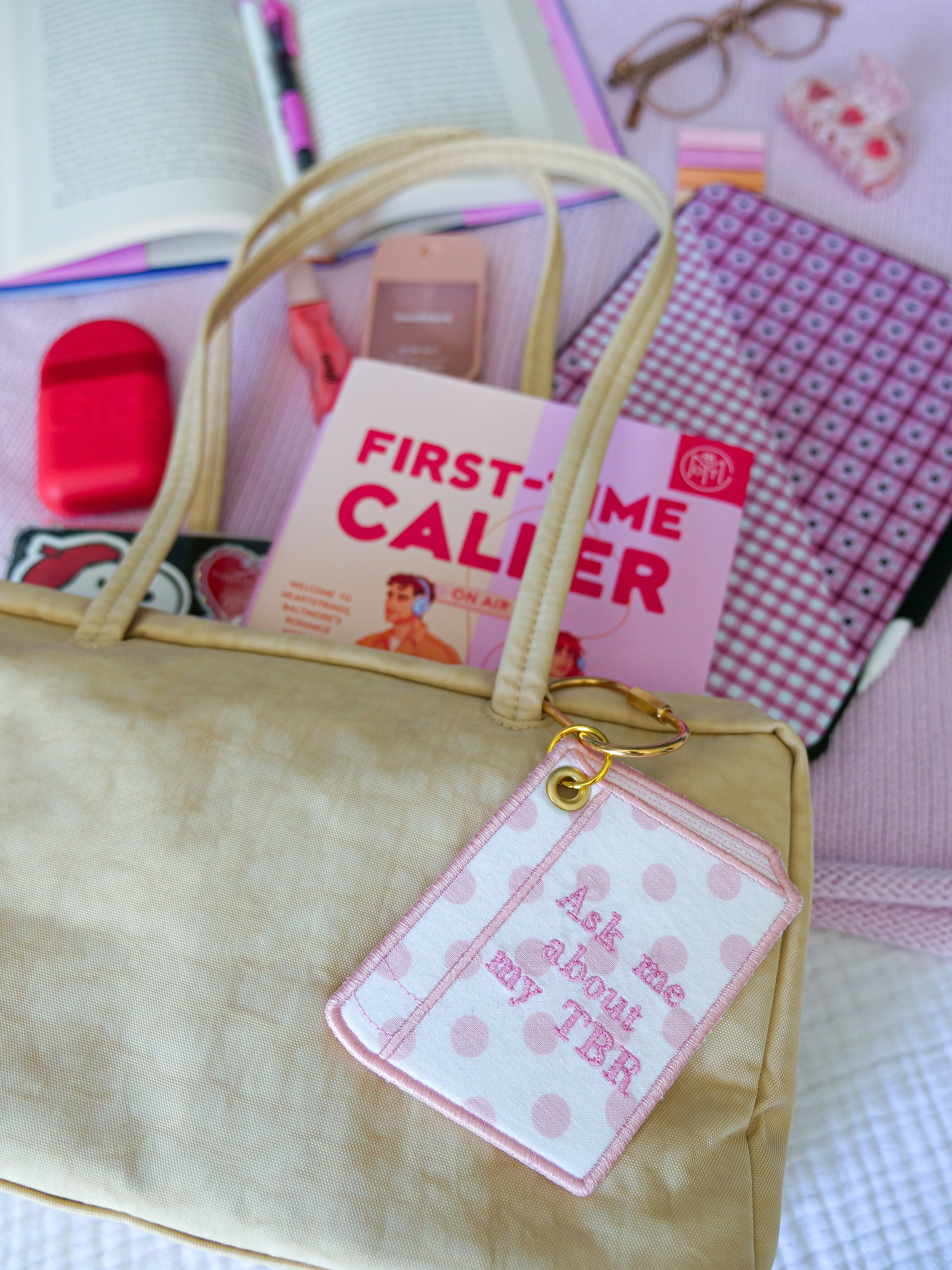 Personalized Book Bag Charms