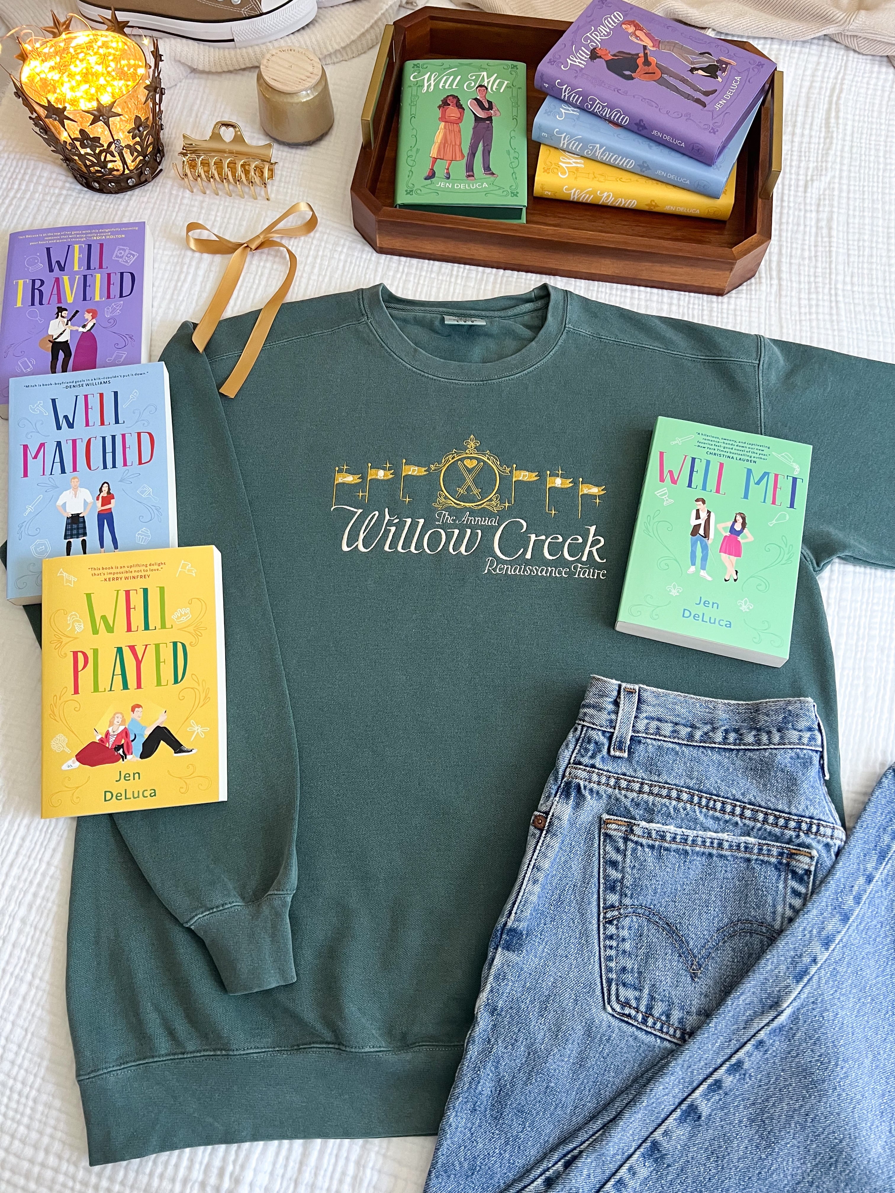 Willow Creek Ren Faire Crewneck (Well Met series)