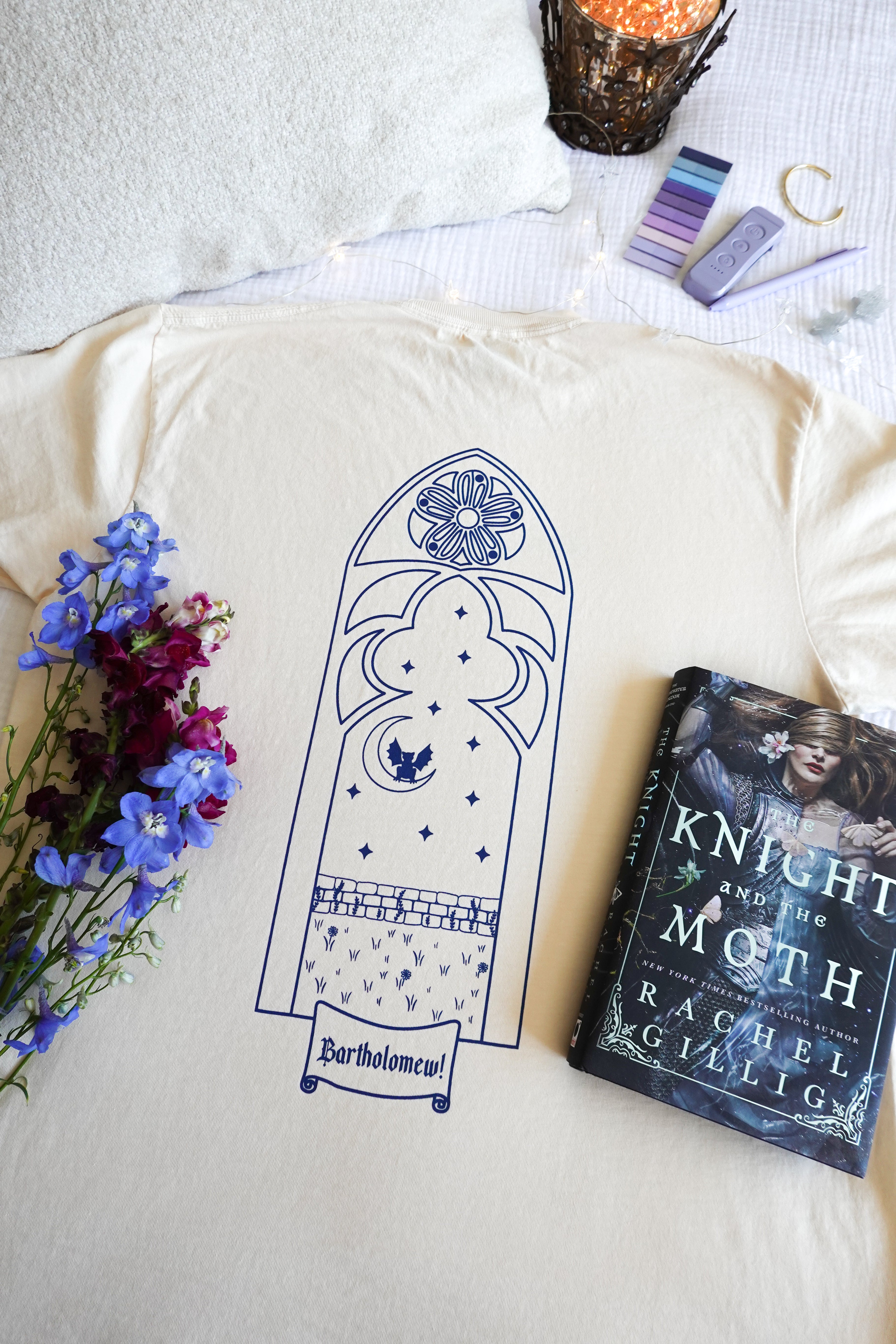 Bartholomew T-Shirt (Knight and the Moth)