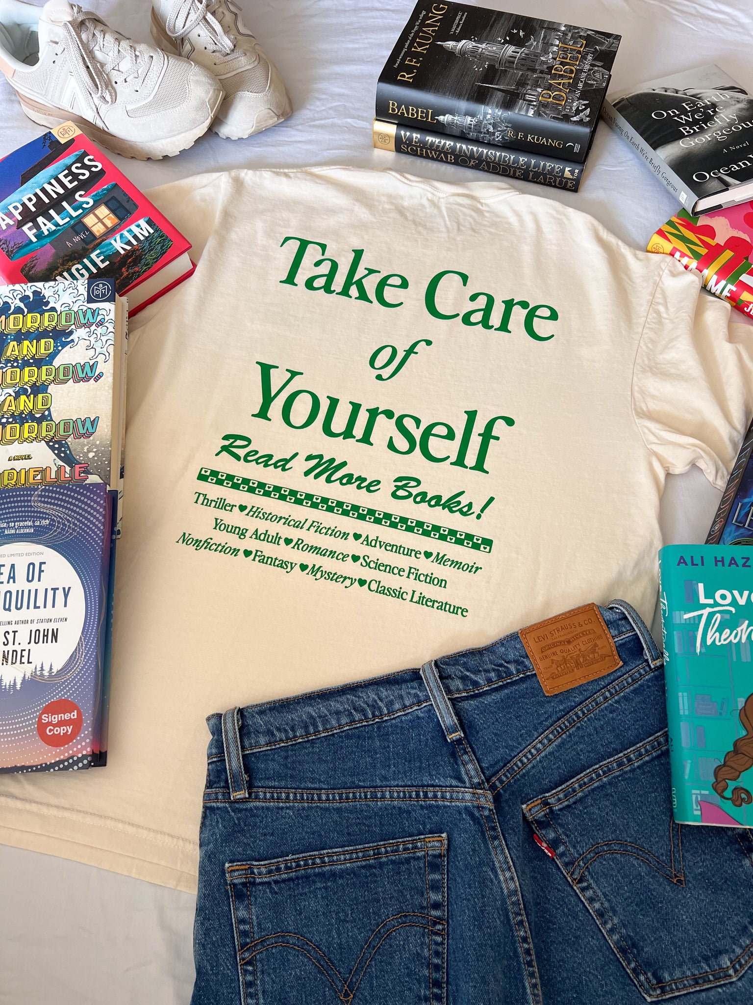 Take Care of Yourself / Read More Books T-Shirt